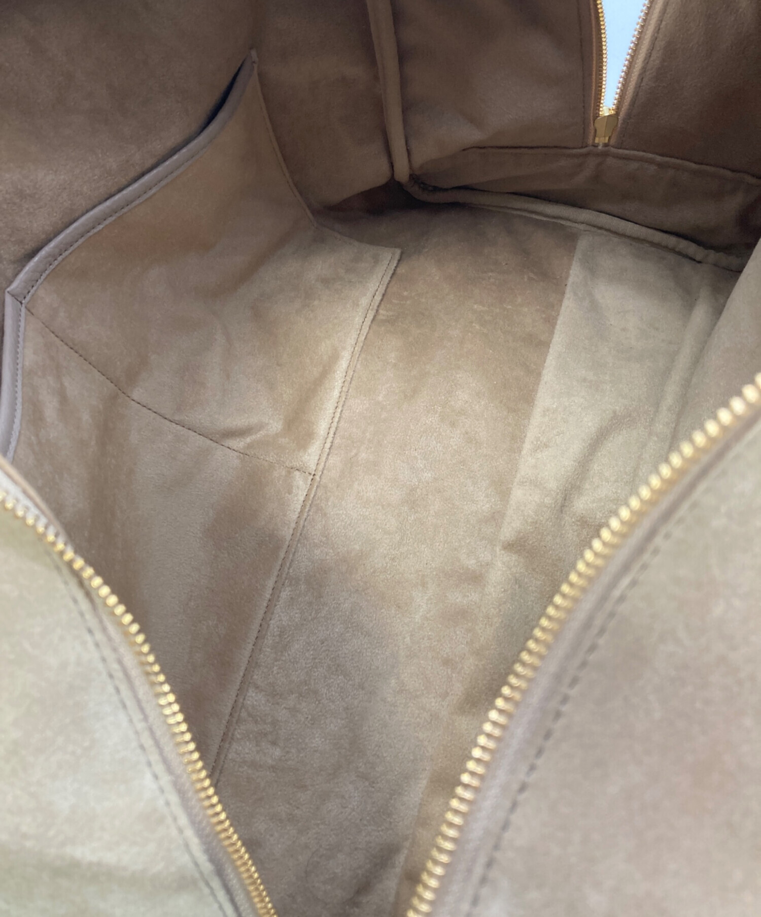 中古・古着通販】Ch!iii (チー) Suede Big Boston ベージュ｜ブランド 