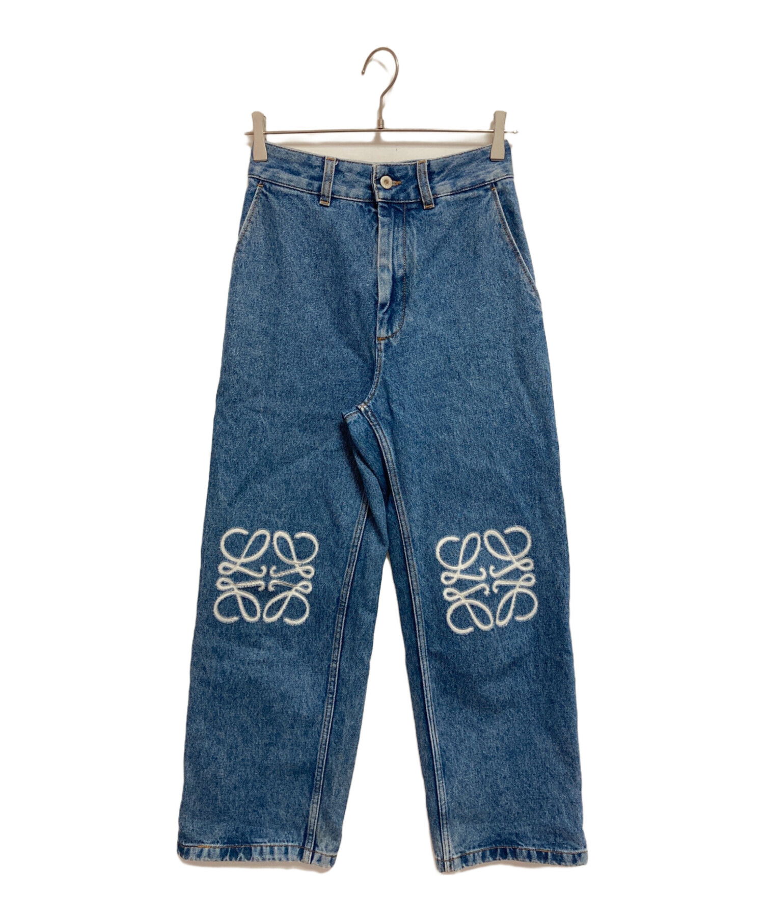 中古・古着通販】LOEWE (ロエベ) ANAGRAM BAGGY JEANS AF アナグラム