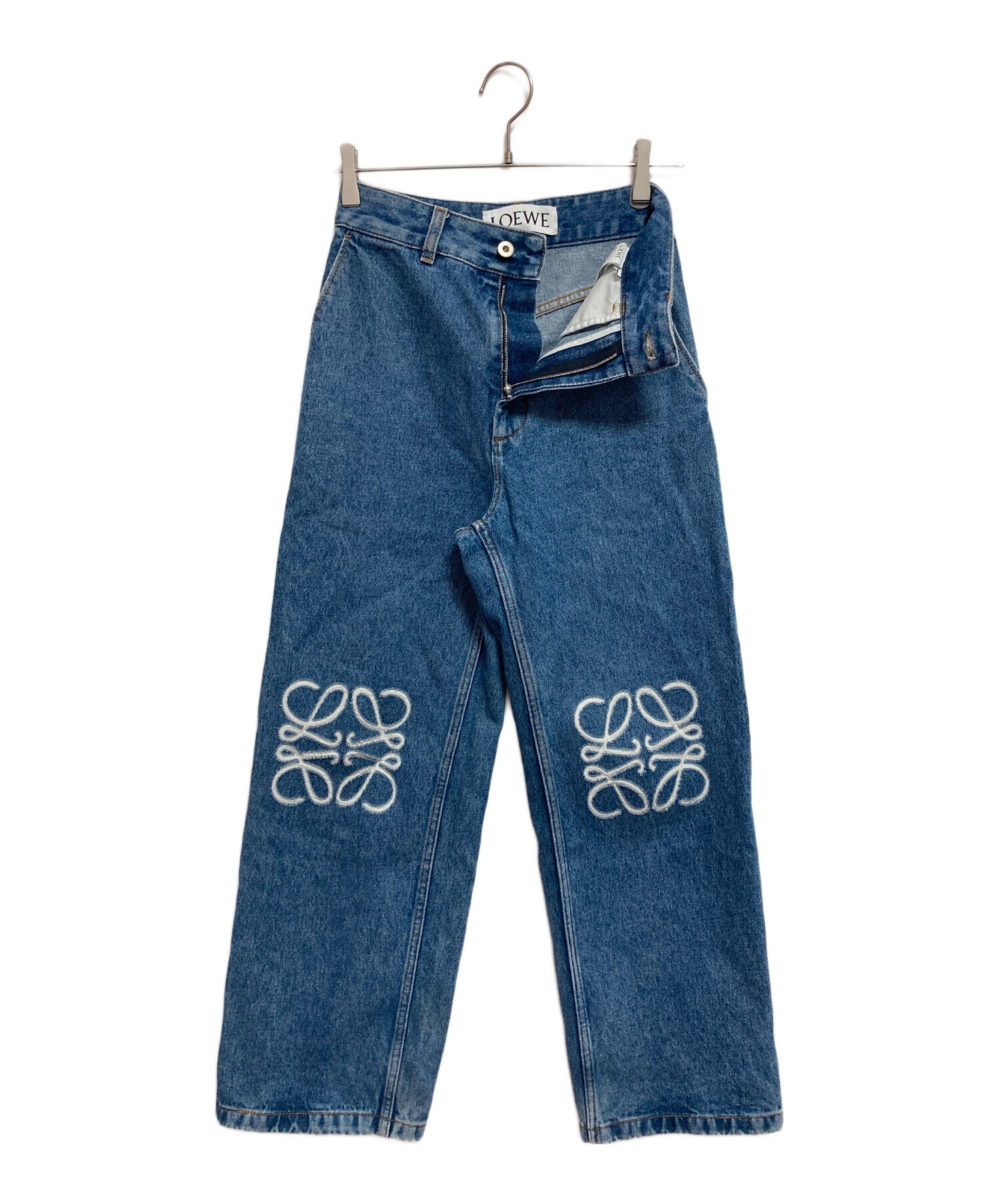 中古・古着通販】LOEWE (ロエベ) ANAGRAM BAGGY JEANS AF アナグラム