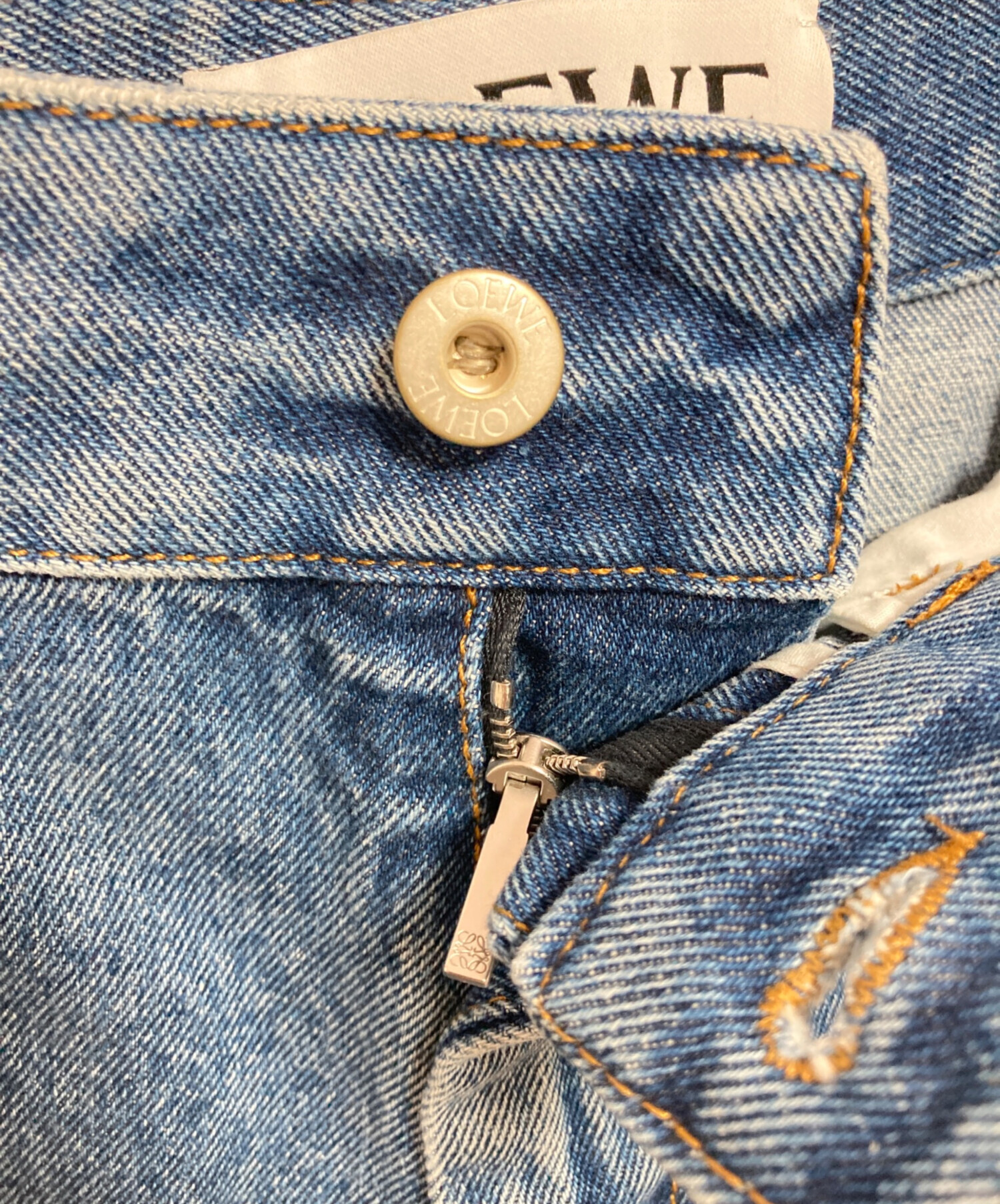 中古・古着通販】LOEWE (ロエベ) ANAGRAM BAGGY JEANS AF アナグラム 