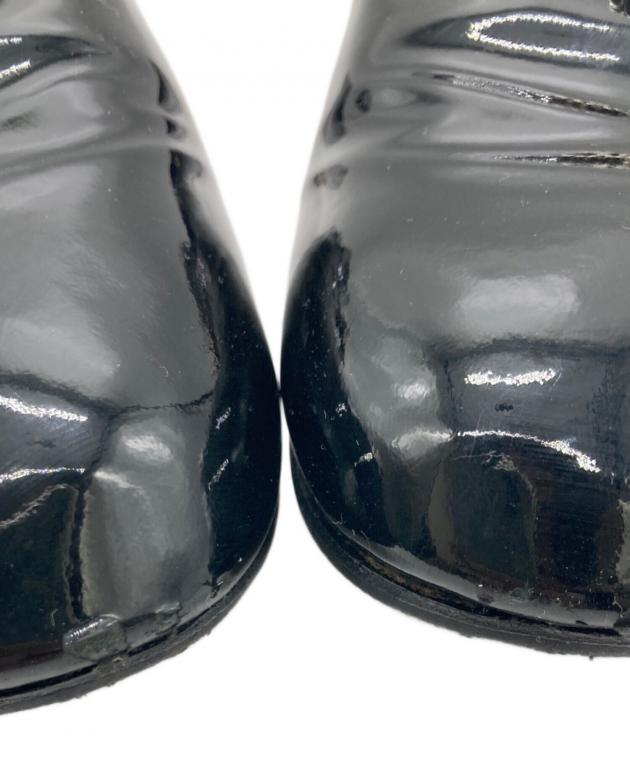 中古・古着通販】CHANEL (シャネル) エナメルパンプス ブラック サイズ