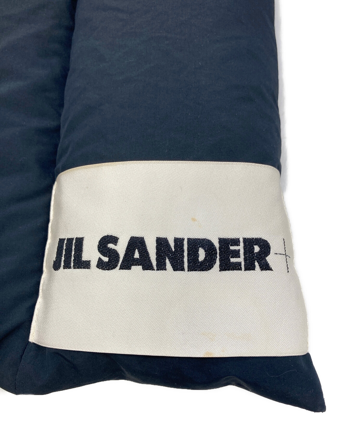 中古・古着通販】JIL SANDER (ジルサンダー) ダウンマフラー ネイビー