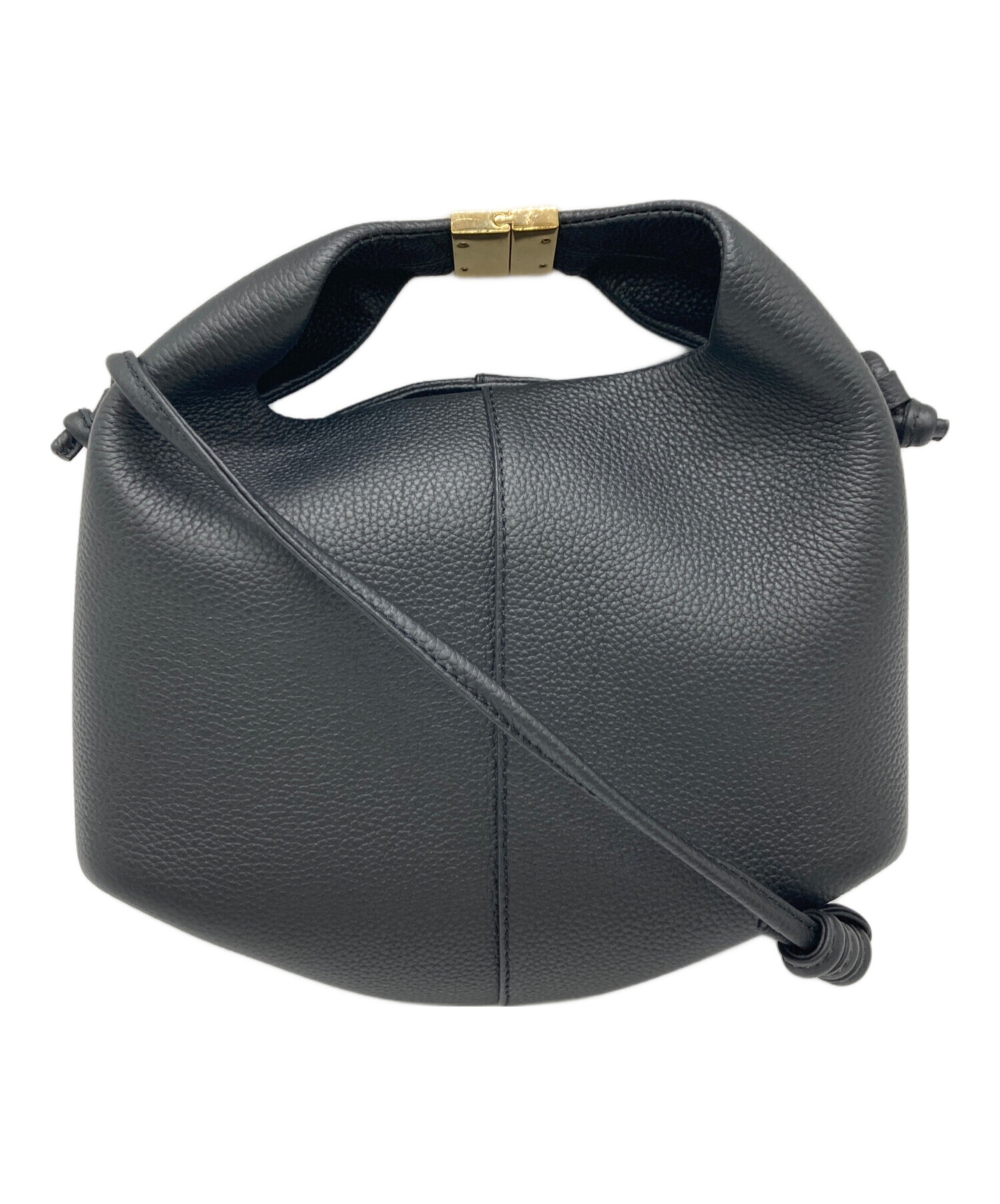 【美品】ポレーヌ ベリ　POLENE Beri Polène | バッグ - Béri - ブラック テクスチャード