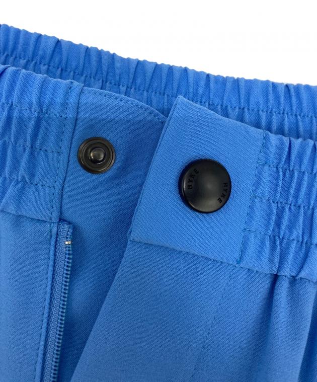 中古・古着通販】HYKE (ハイク) STRETCH WIDE LEG PANTS ブルー サイズ