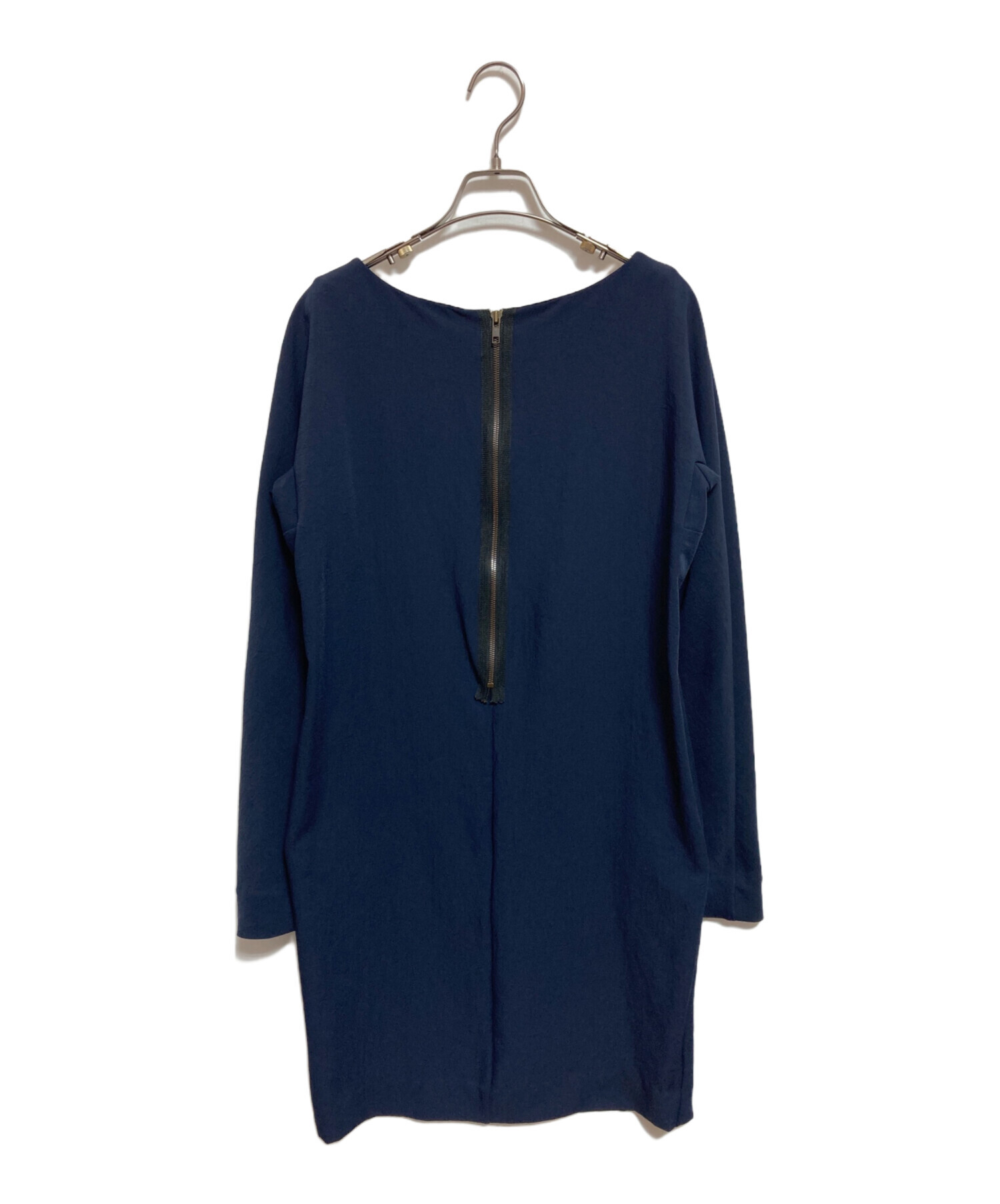 中古・古着通販】MARNI (マルニ) ワンピース ネイビー サイズ:40 中古・古着通販】MARNI (マルニ) ワンピース ネイビー サイズ:40