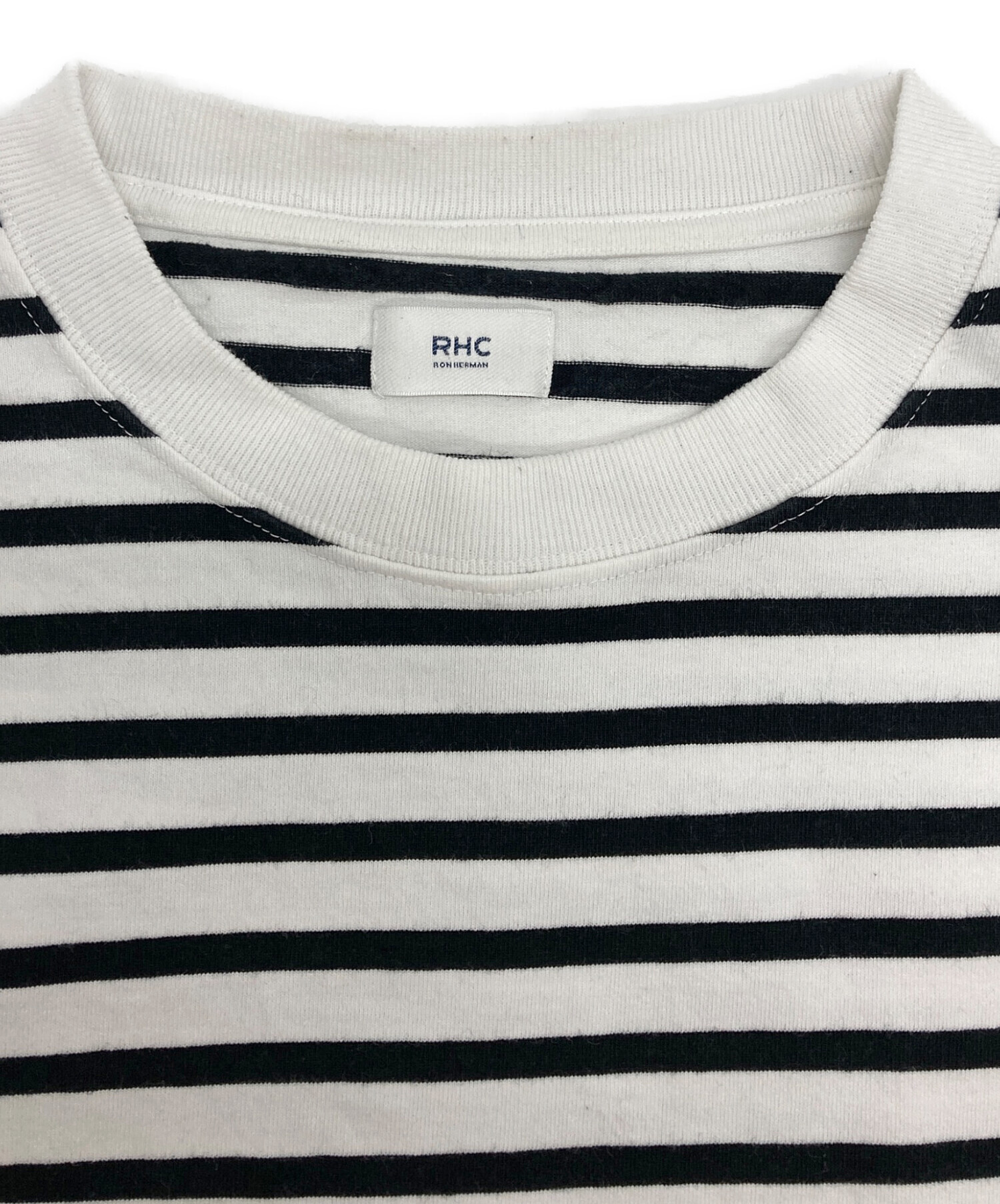 Ron Herman ロンハーマン　リブ　ボーダー　カットソー　Tシャツ Ron Herman - Ron Herman ロンハーマン リブ ボーダー カットソー T