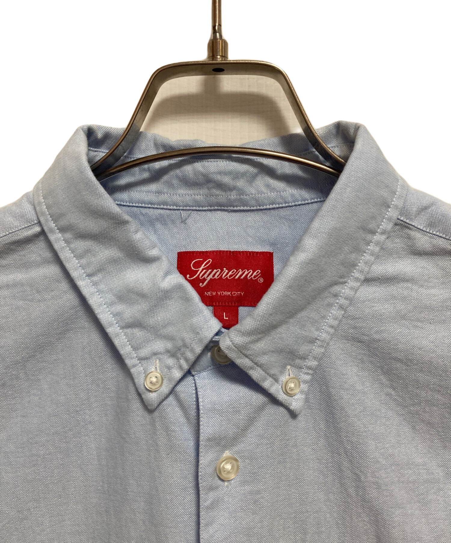 Supreme グレー L フットボールシャツ Supreme old 2012 ゲームシャツ