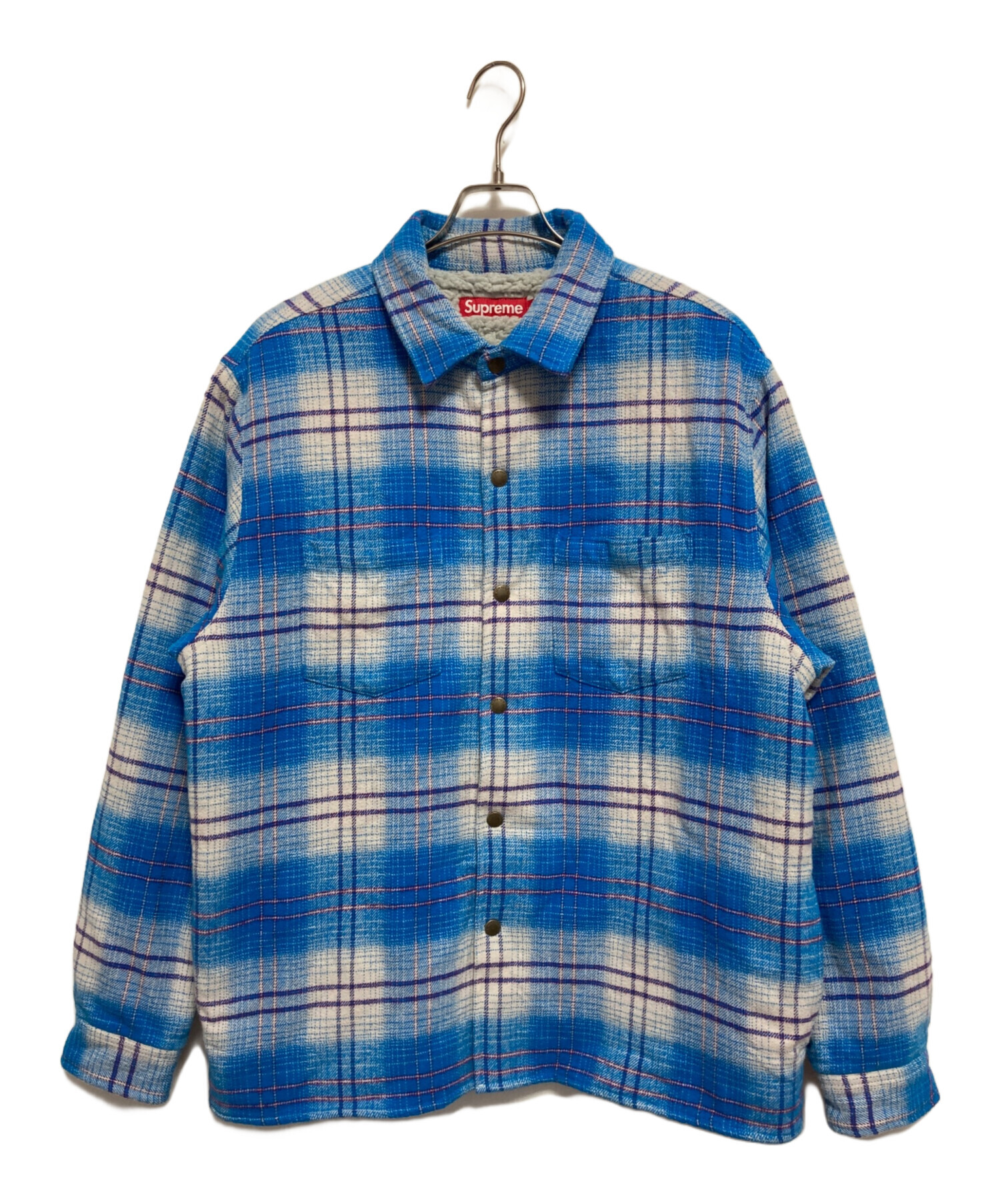 中古・古着通販】Supreme (シュプリーム) Lined Flannnel Snap Shirt 