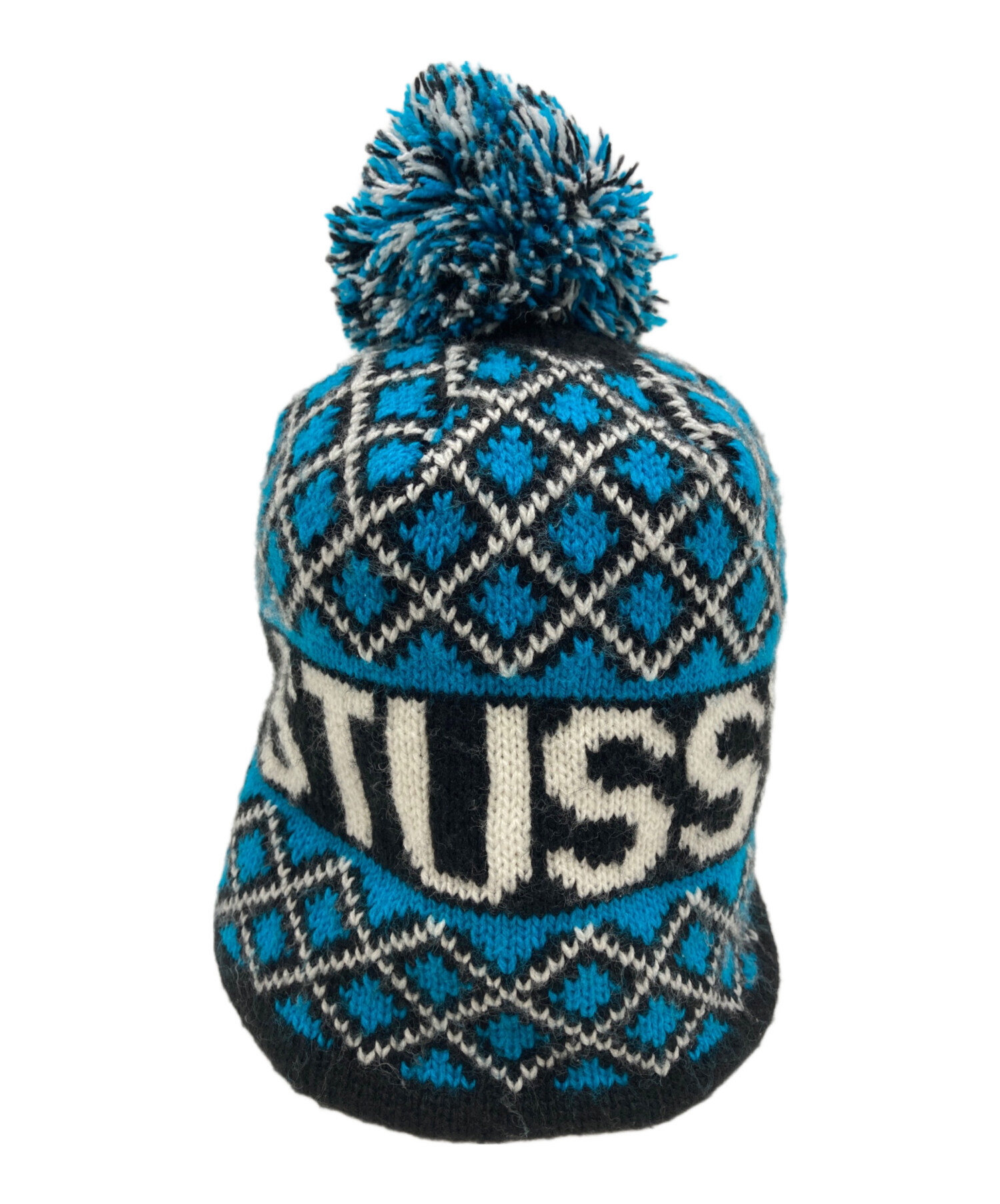 レア★OLD STUSSY　ニットキャップ 中古・古着通販】stussy (ステューシー) ニットキャップ ブルー