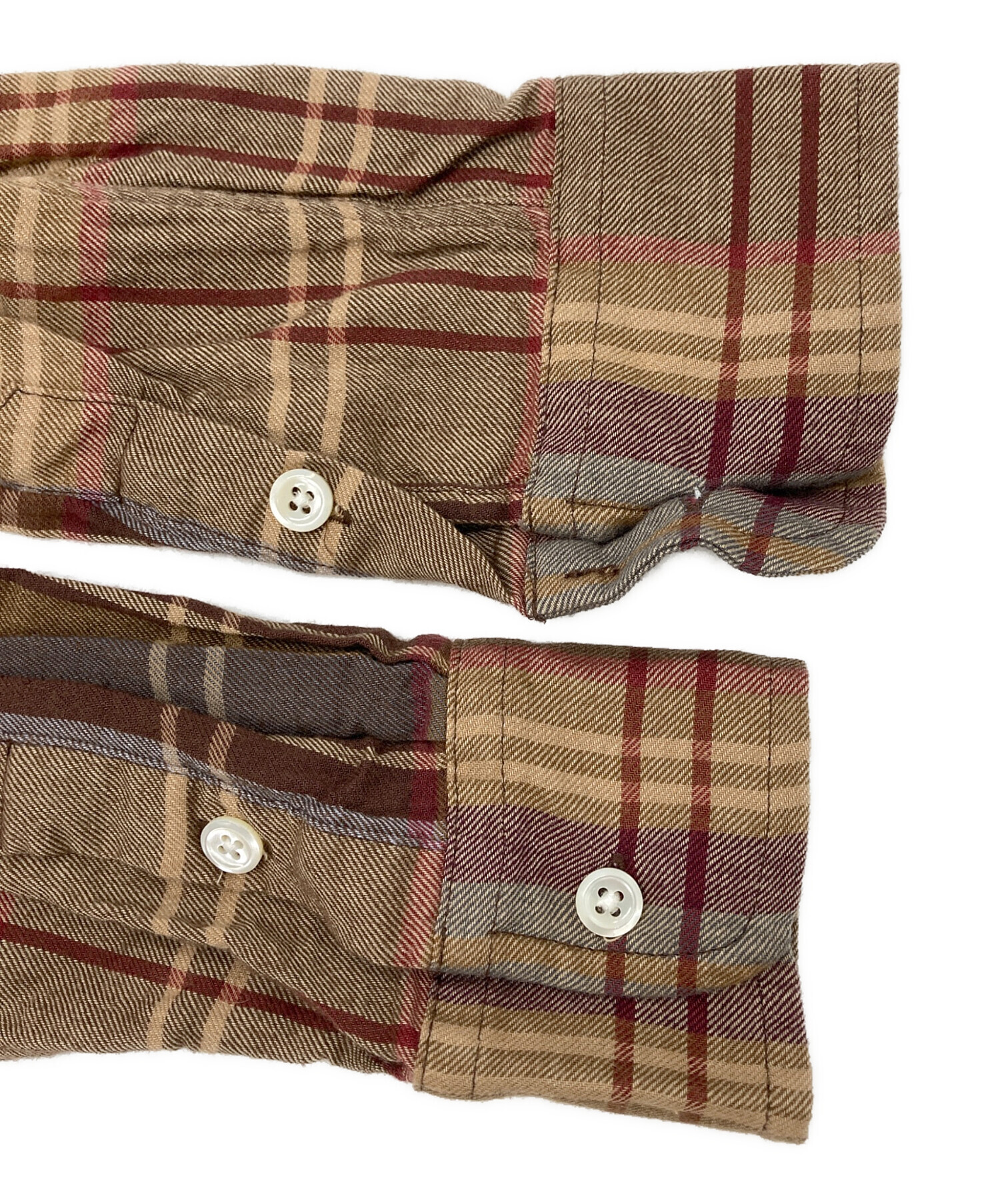 美品✨ラルフローレンスポーツ ラムレザー シャツワンピース ステッチ ブラウン 中古・古着通販】POLO RALPH LAUREN (ポロ・ラルフローレン) シャツ