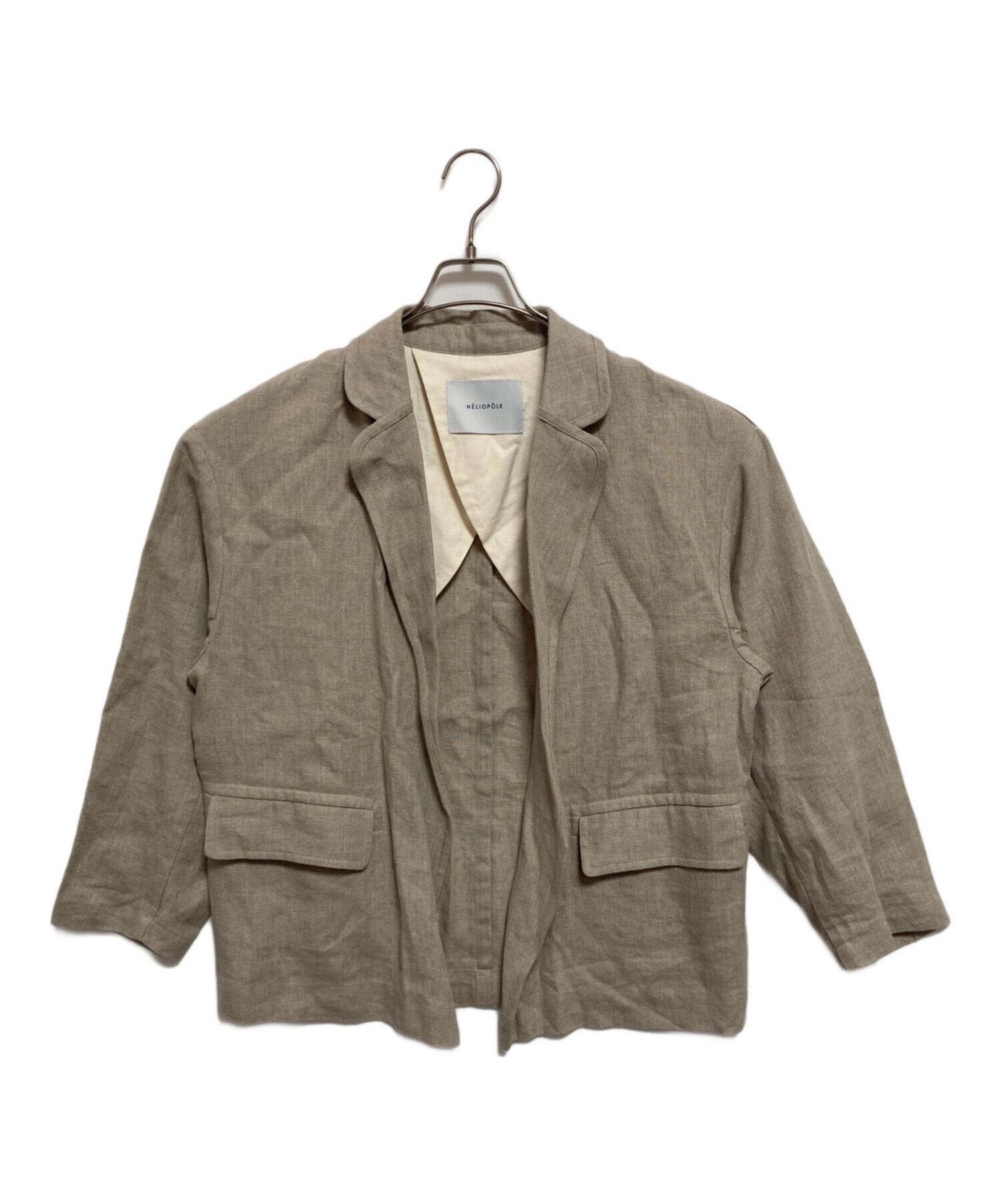 中古・古着通販】heliopole (エリオポール) DUNGAREES LINEN TAILORED