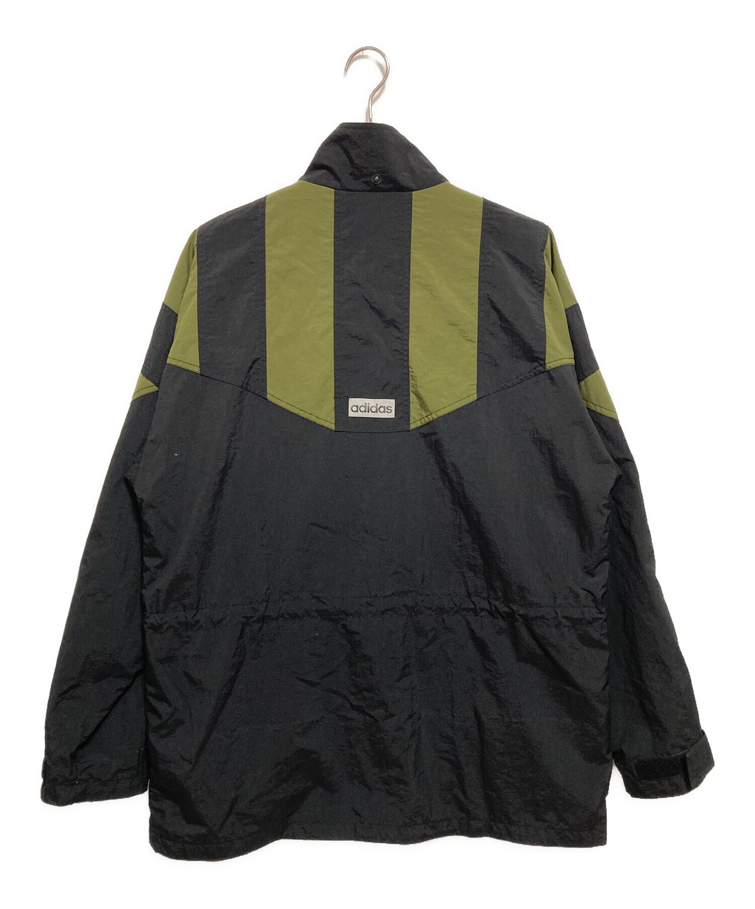 中古・古着通販】adidas (アディダス) ナイロンジャケット ブラック 