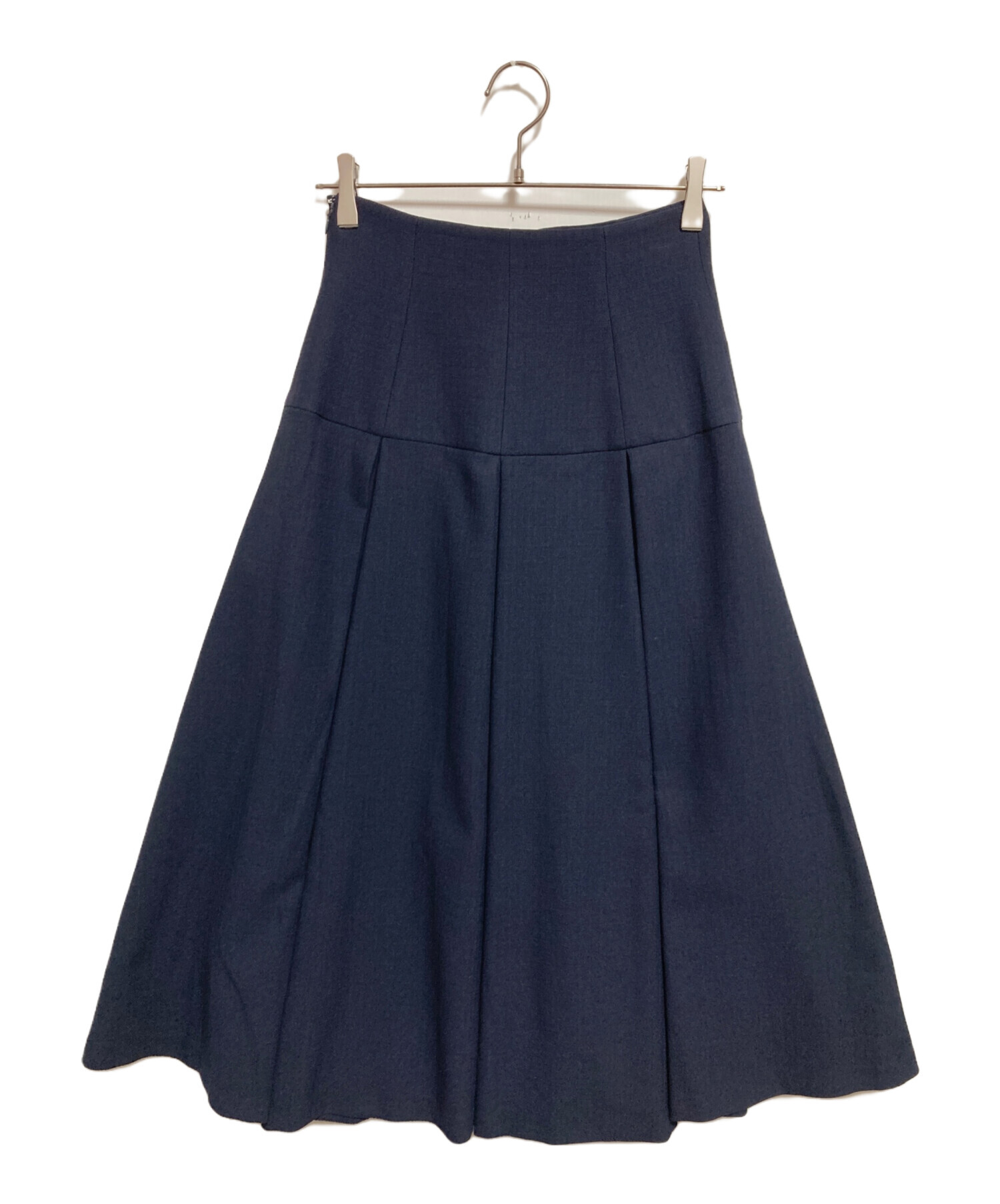 中古・古着通販】Noble (ノーブル) フロントパネルタックミディ