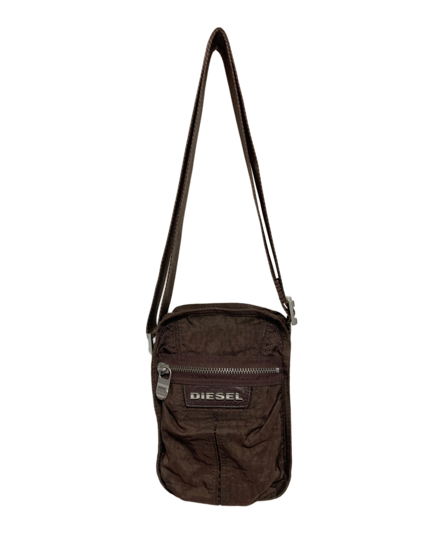 中古・古着通販】DIESEL (ディーゼル) ショルダーバッグ ブラウン 
