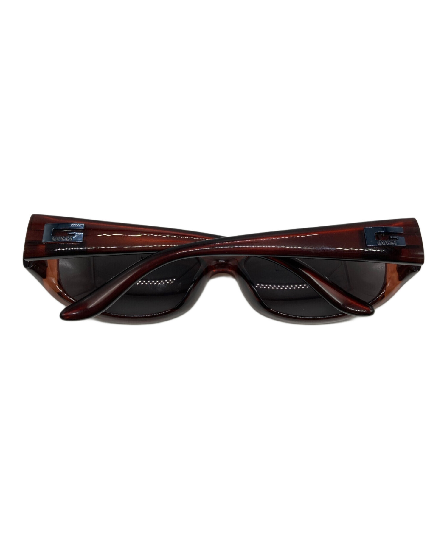中古・古着通販】GUCCI (グッチ) サングラス ブラウン サイズ:55□16 