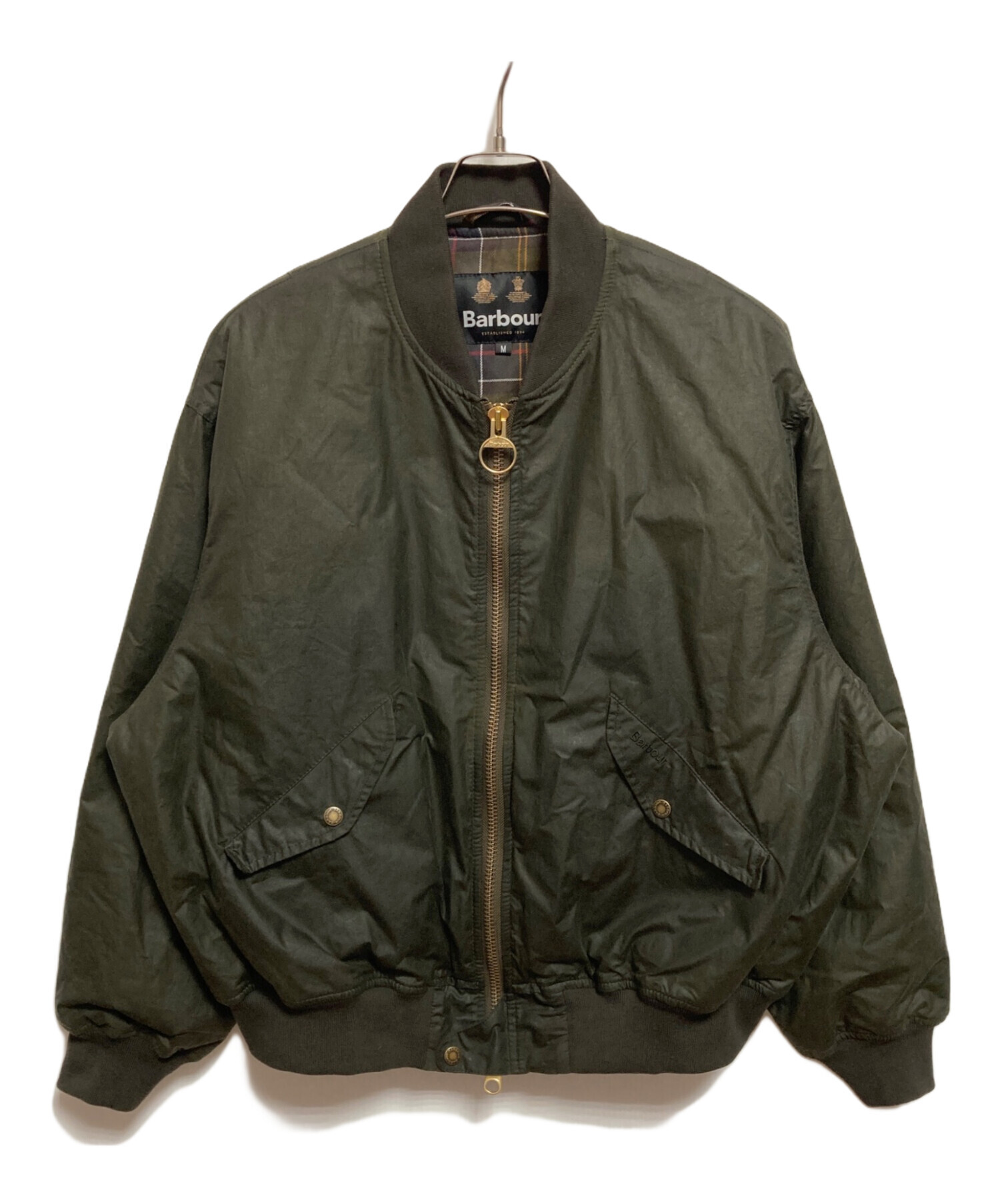 中古・古着通販】Barbour (バブアー) JBS Flight Jacket オリーブ 