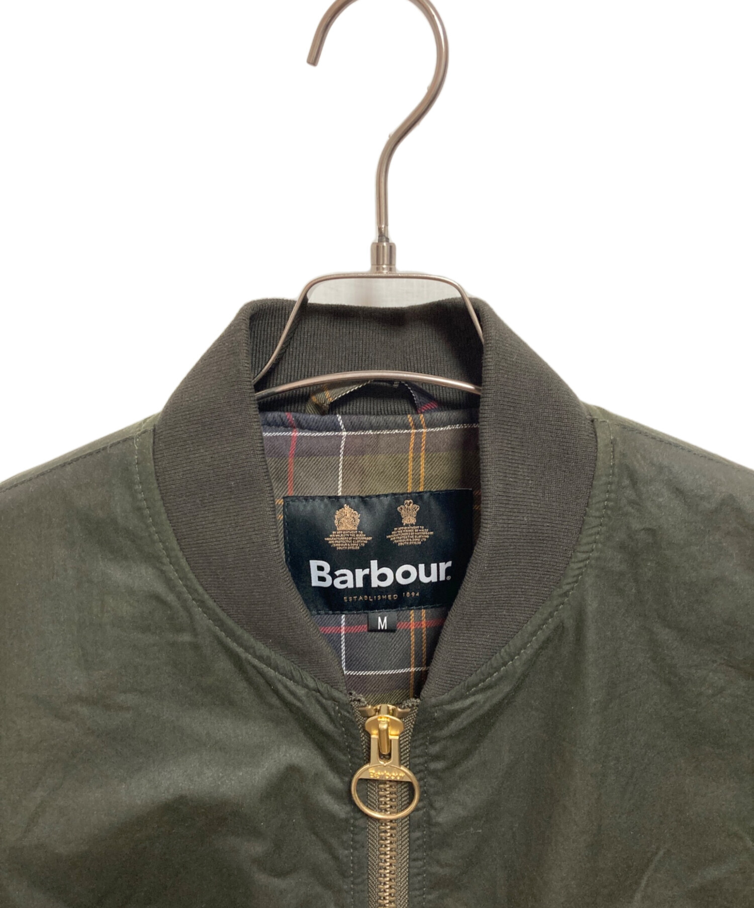 中古・古着通販】Barbour (バブアー) JBS Flight Jacket オリーブ 