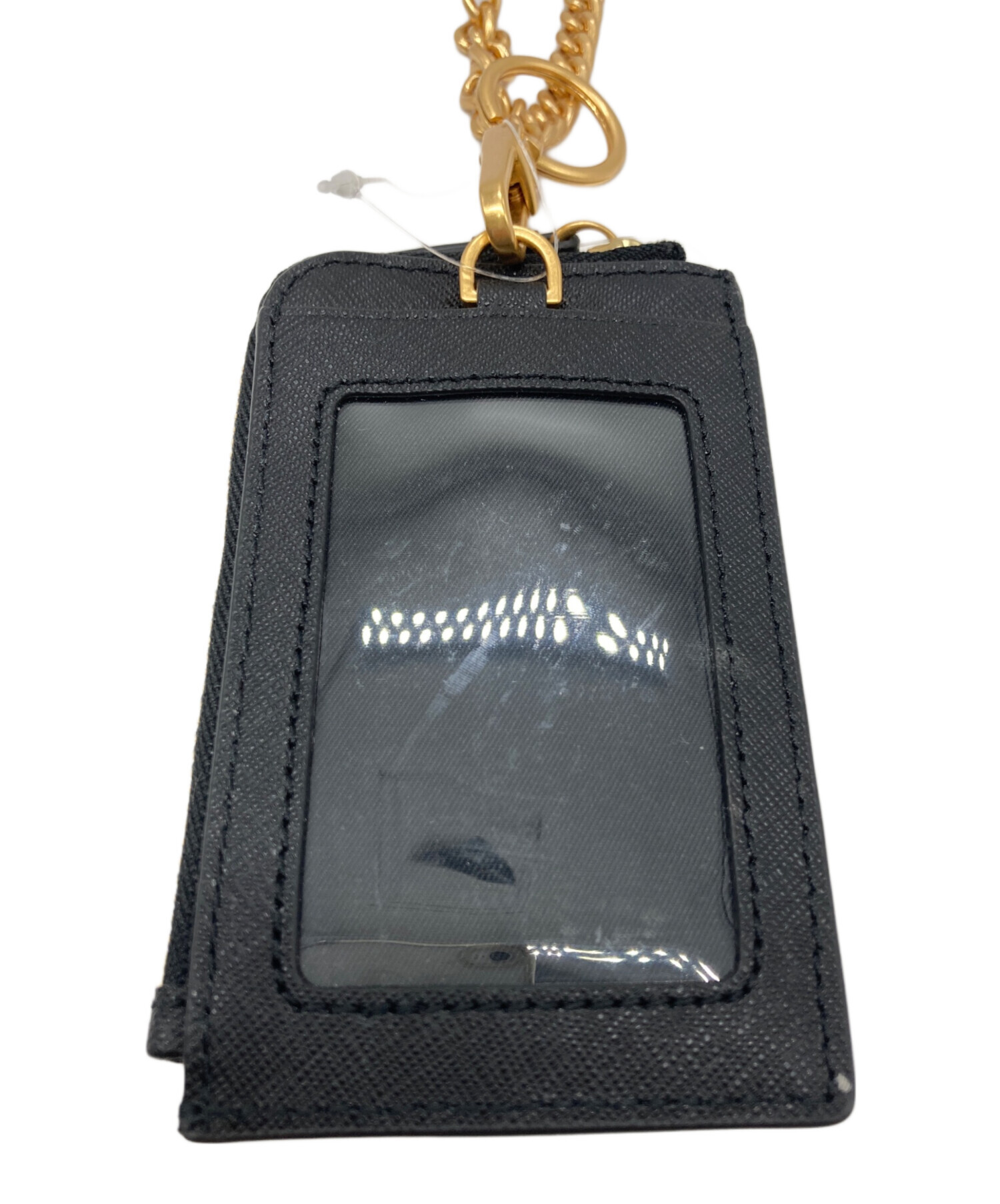 中古・古着通販】TORY BURCH (トリーバーチ) カードケース ブラック 未 