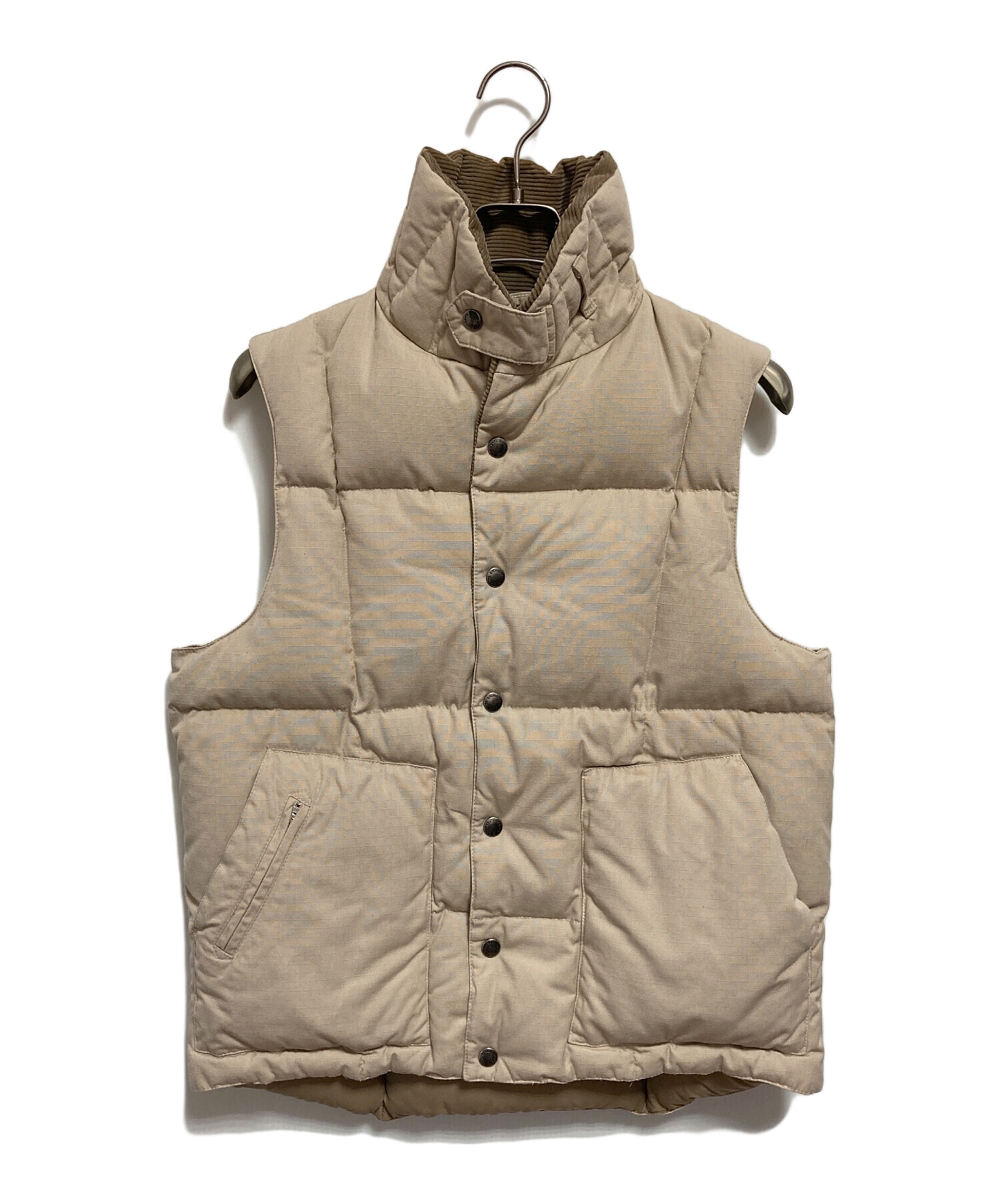   ベージュ ダウンベスト 中古・古着通販】Engineered Garments (エンジニアードガーメンツ