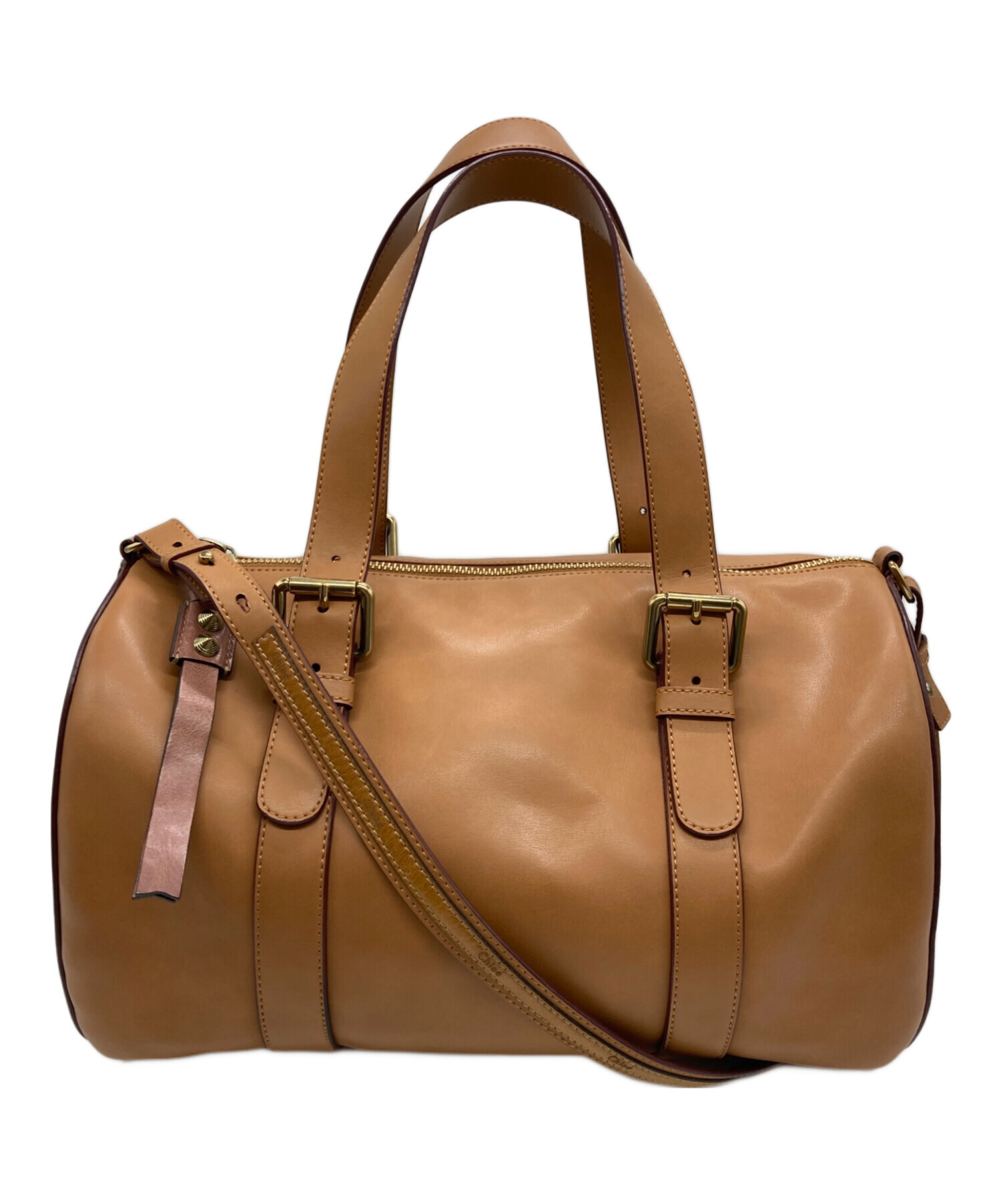 中古・古着通販】Chloe (クロエ) サム ボストンバッグ ブラウン 
