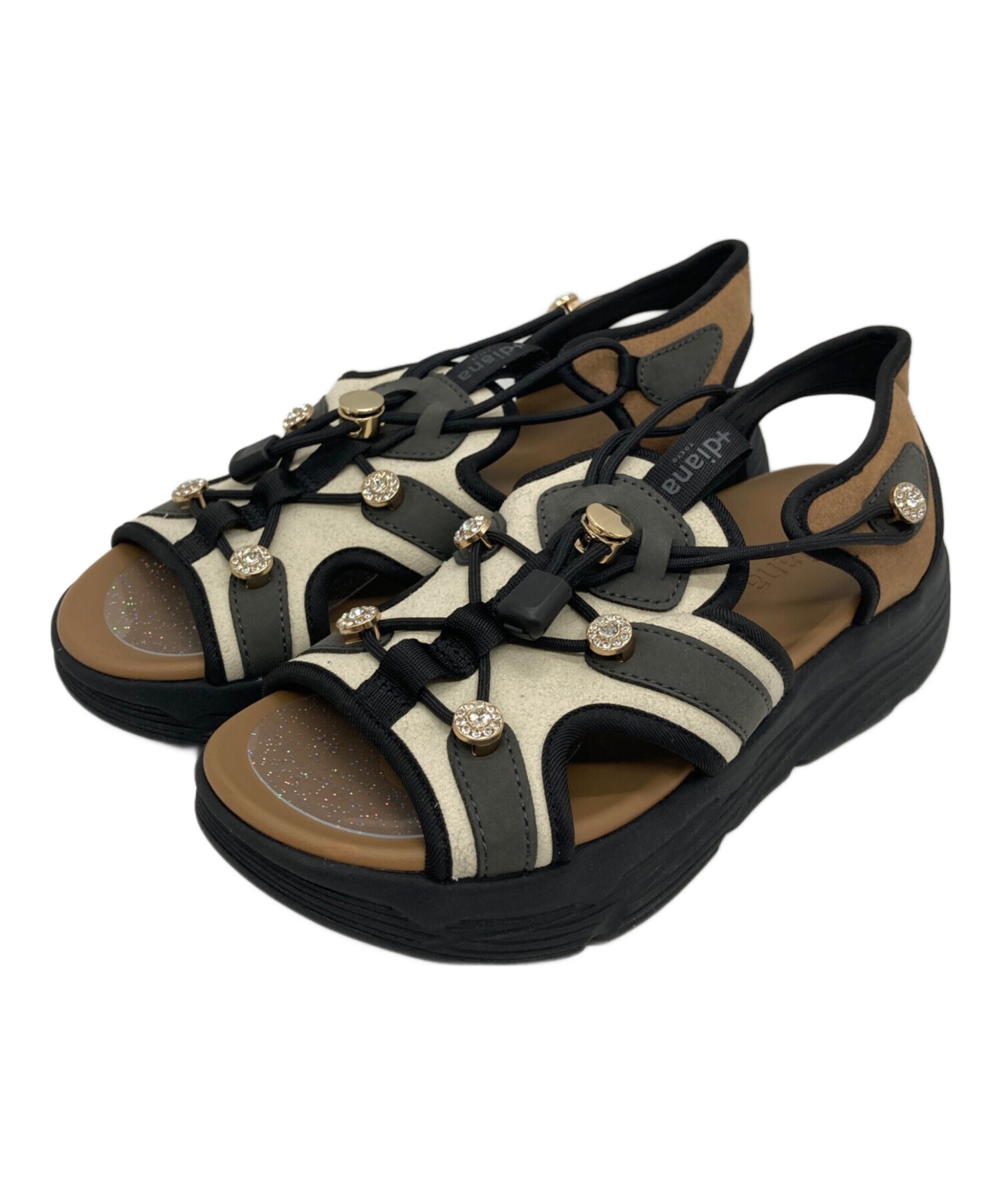 ダイアナ サンダル 23.5 ダイアナ DIANA サンダル KW54223T （ゴールド