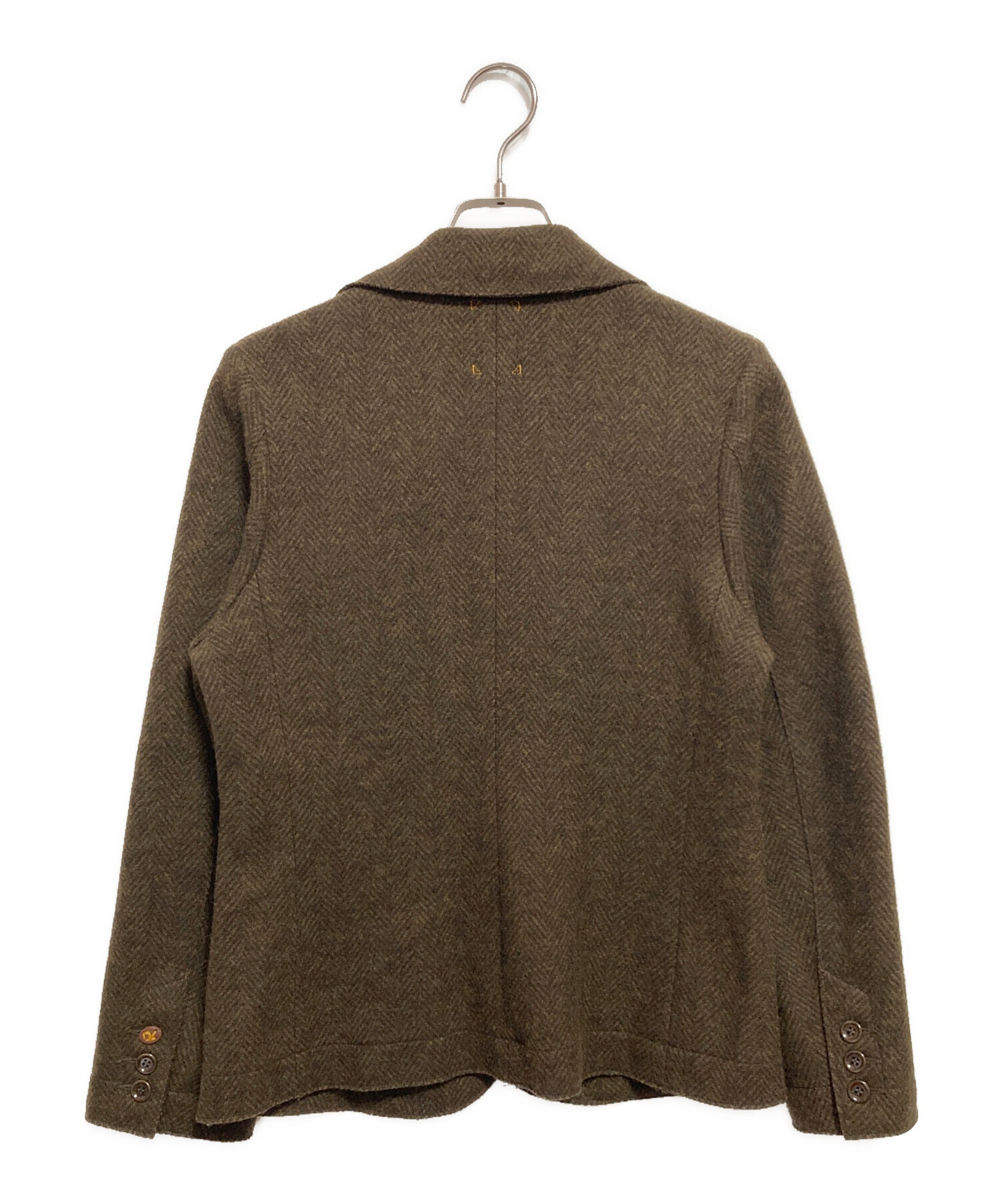 45R ジャージフラノの四角ジャケット サイズ02 【公式通販】