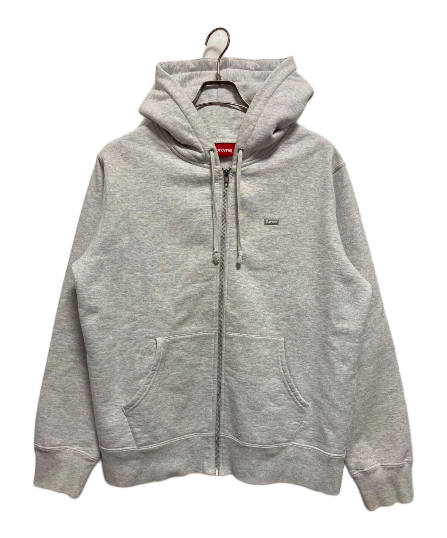 Supreme グレー グラフィックパーカー M Supreme】Box Logo Hooded Sweatshirt☆Heather Grey☆24FW