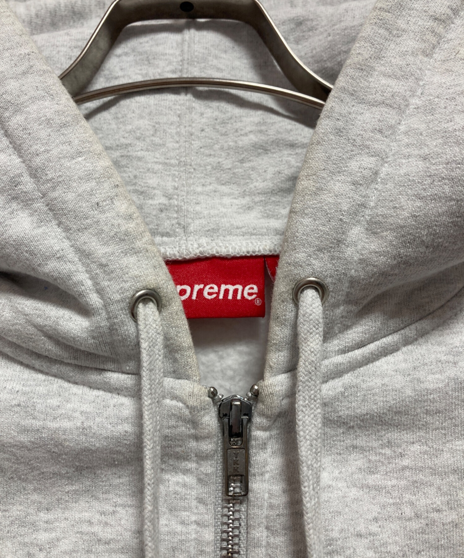 中古・古着通販】Supreme (シュプリーム) ジップパーカー グレー