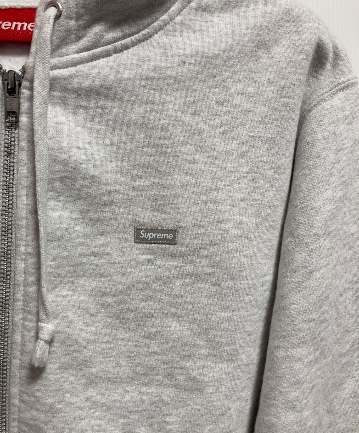 中古・古着通販】Supreme (シュプリーム) ジップパーカー グレー