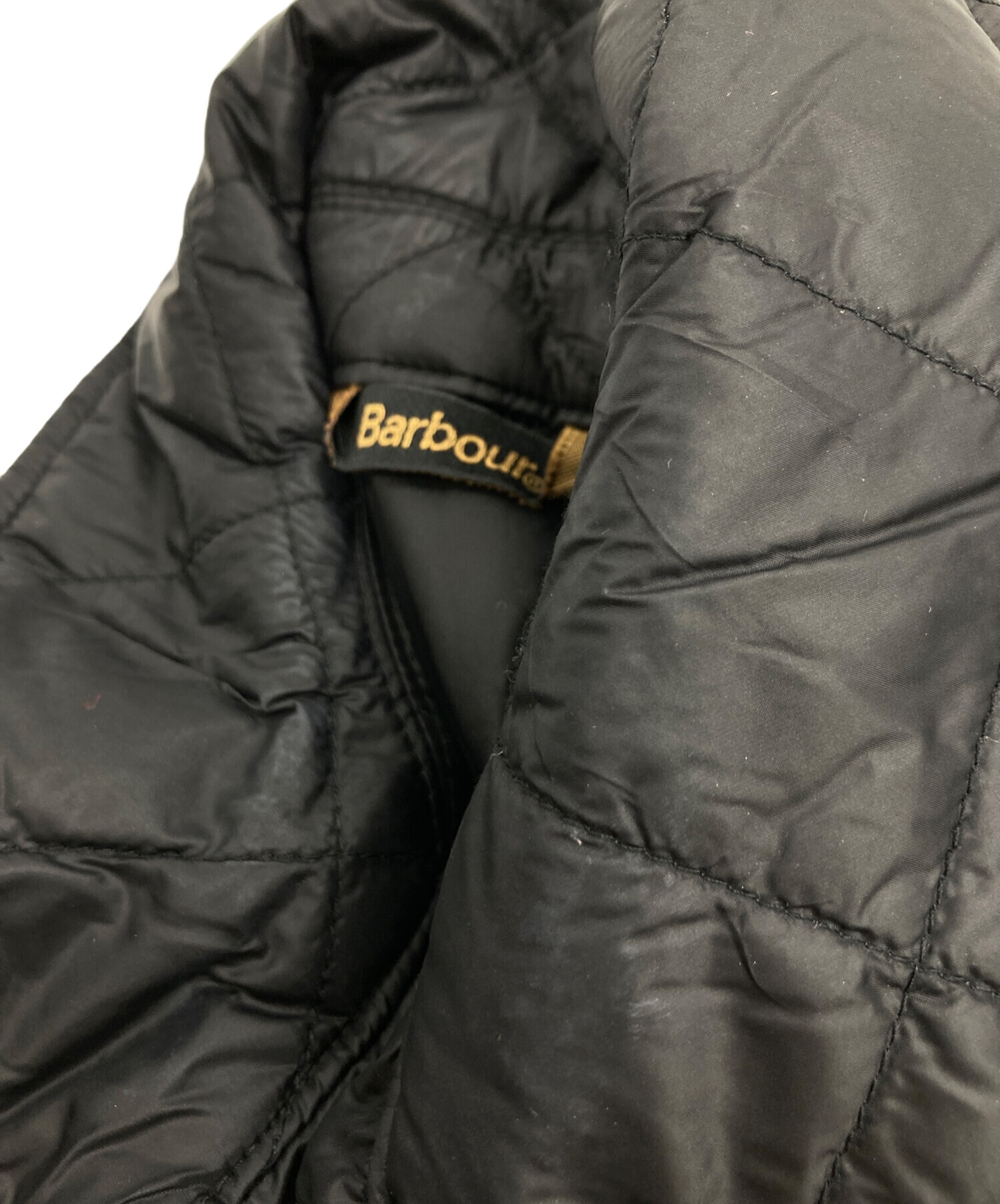 中古・古着通販】Barbour (バブアー) キルティングジャケット ブラック