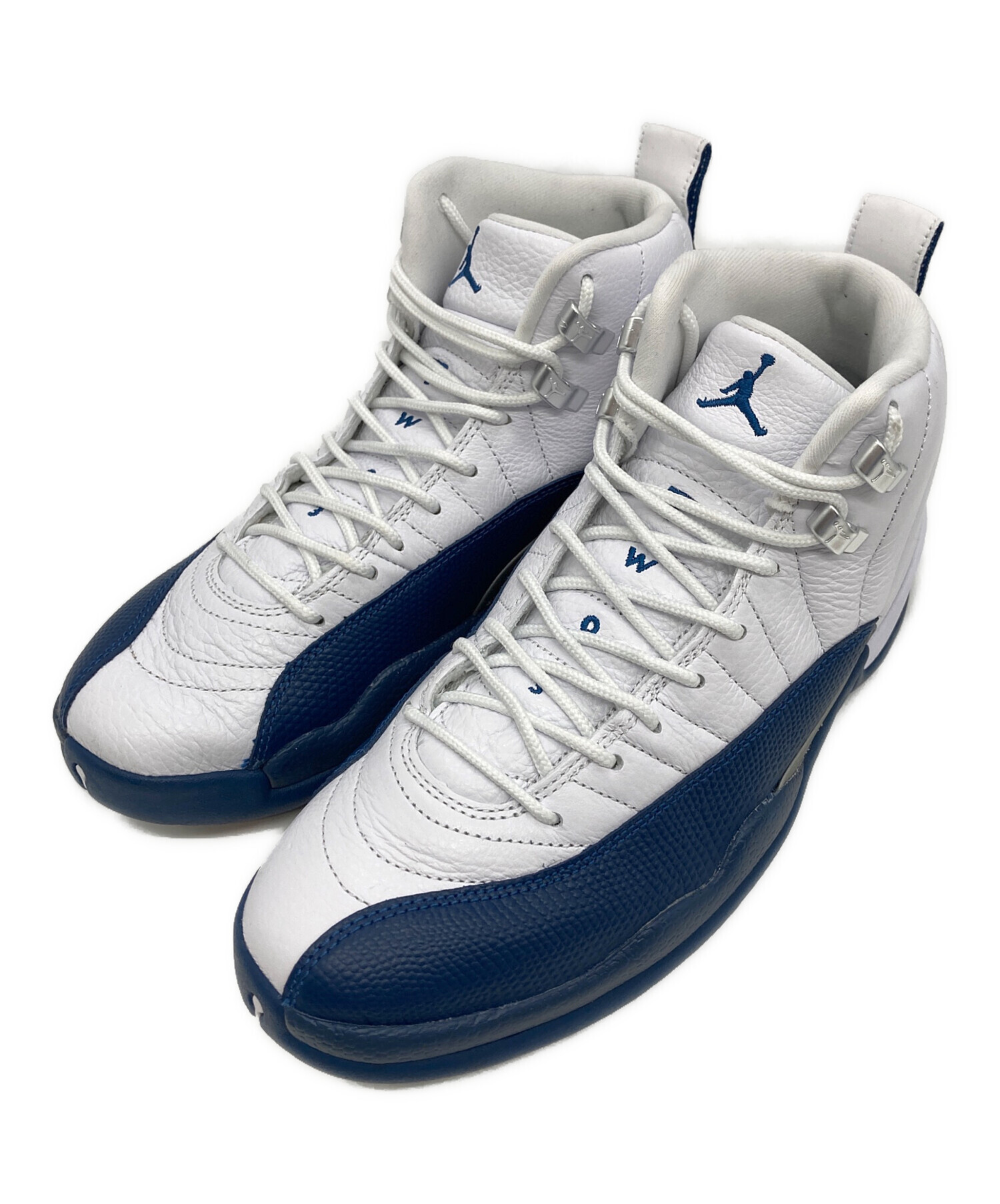 中古・古着通販】NIKE (ナイキ) AIR JORDAN 12 RETRO ホワイト×ブルー 