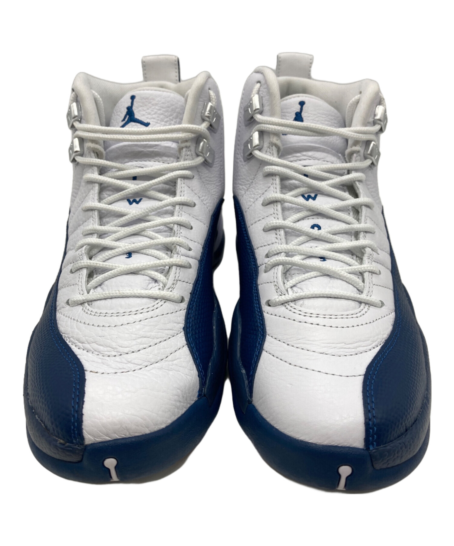 中古・古着通販】NIKE (ナイキ) AIR JORDAN 12 RETRO ホワイト×ブルー 