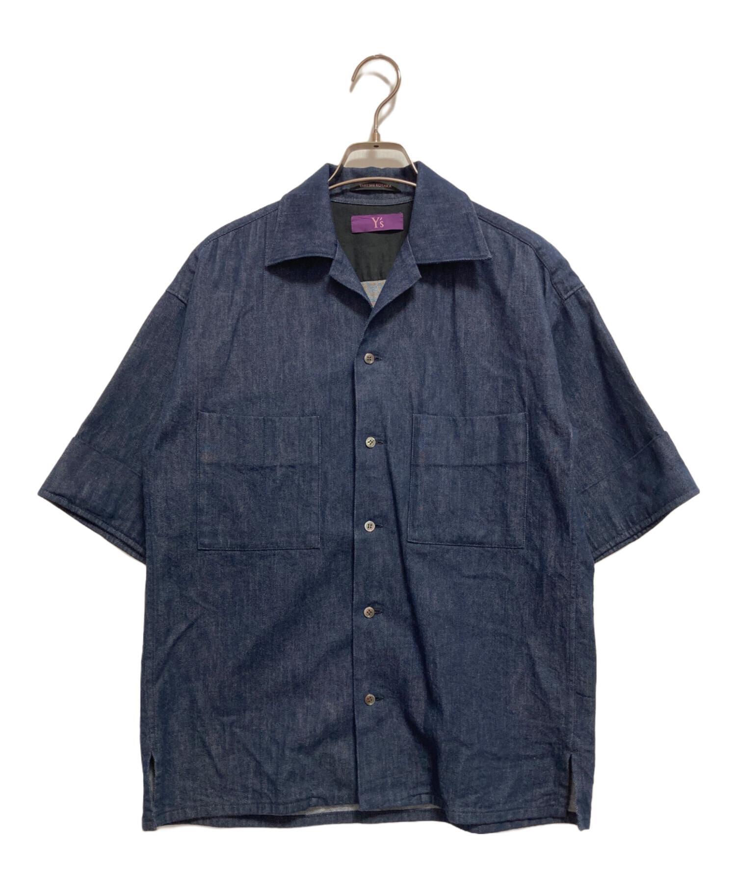 ヨシタカさま専用 中古・古着通販】Y's PINK (ワイズ ピンク) デニムオープンカラー