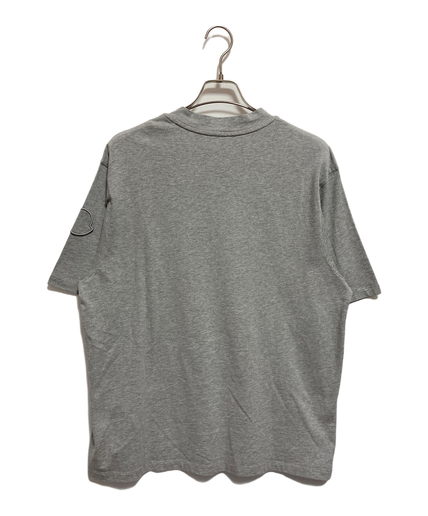中古・古着通販】MONCLER (モンクレール) アーチロゴTシャツ グレー 