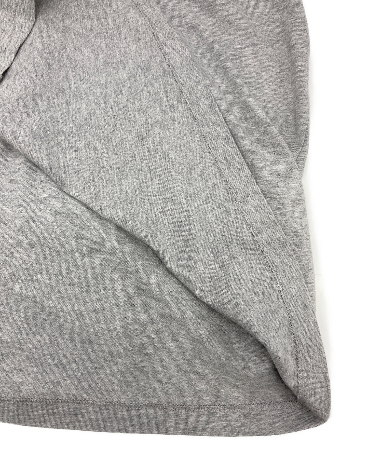中古・古着通販】MONCLER (モンクレール) アーチロゴTシャツ グレー 
