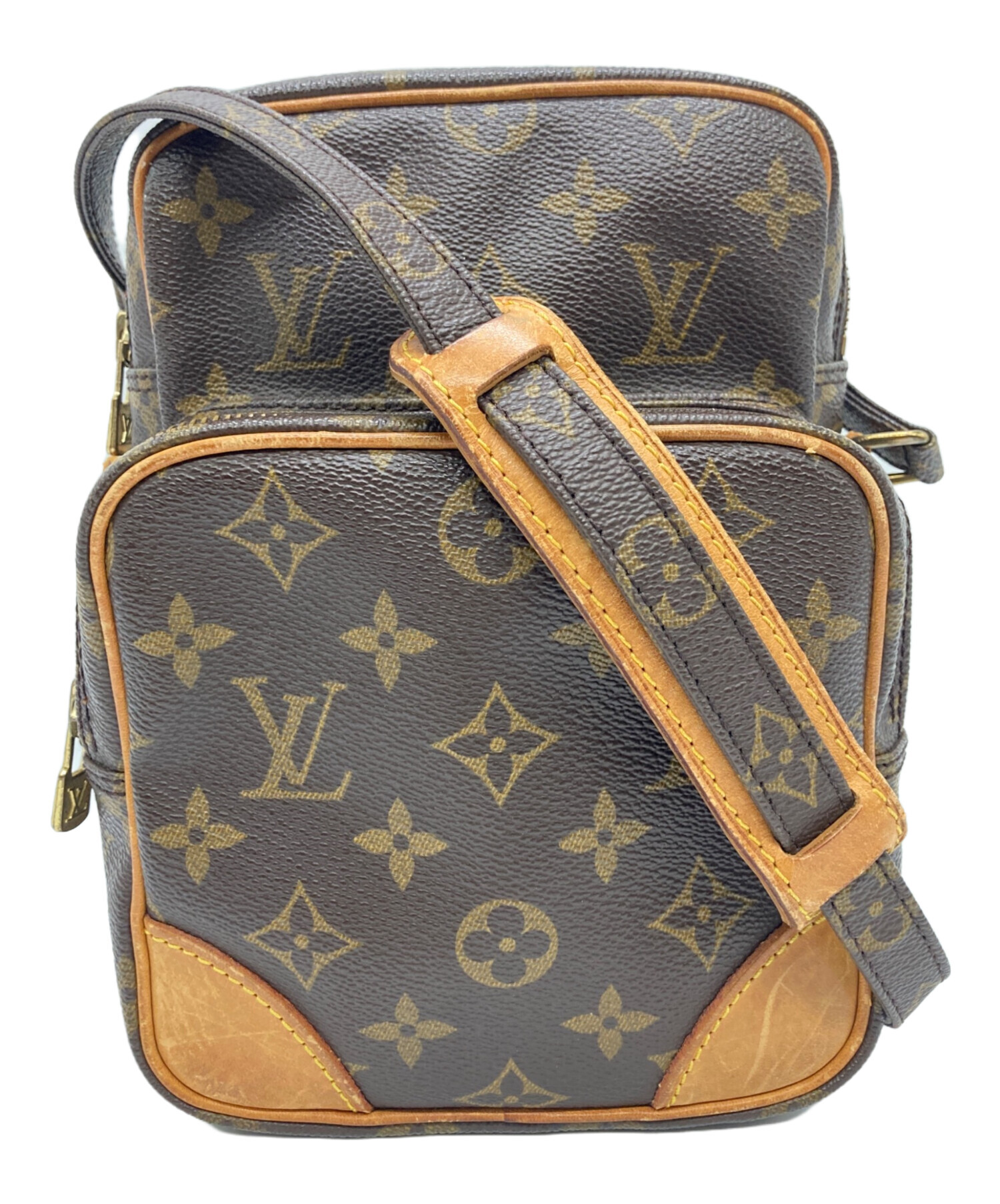 Louis Vuitton ブラウンショルダーバッグ 美品 超お得 中古・古着通販】LOUIS VUITTON (ルイ ヴィトン) アマゾン