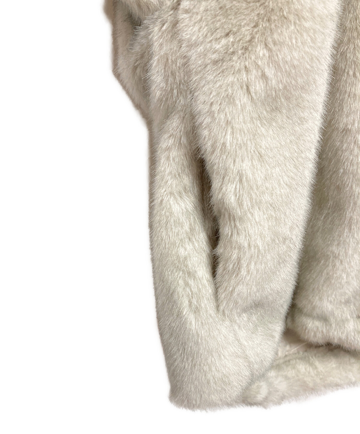 Curensology(カレンソロジー) ミンクライクファーベスト ライトグレー Curensology/カレンソロジー｜【PICK UP ITEM】カレンソロジー