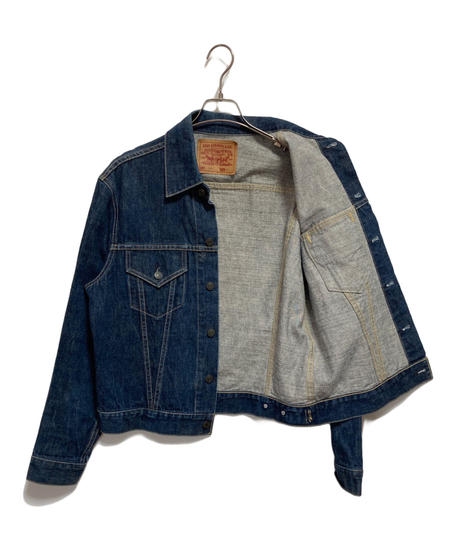 中古・古着通販】LEVI'S (リーバイス) 復刻557 3rdデニムジャケット