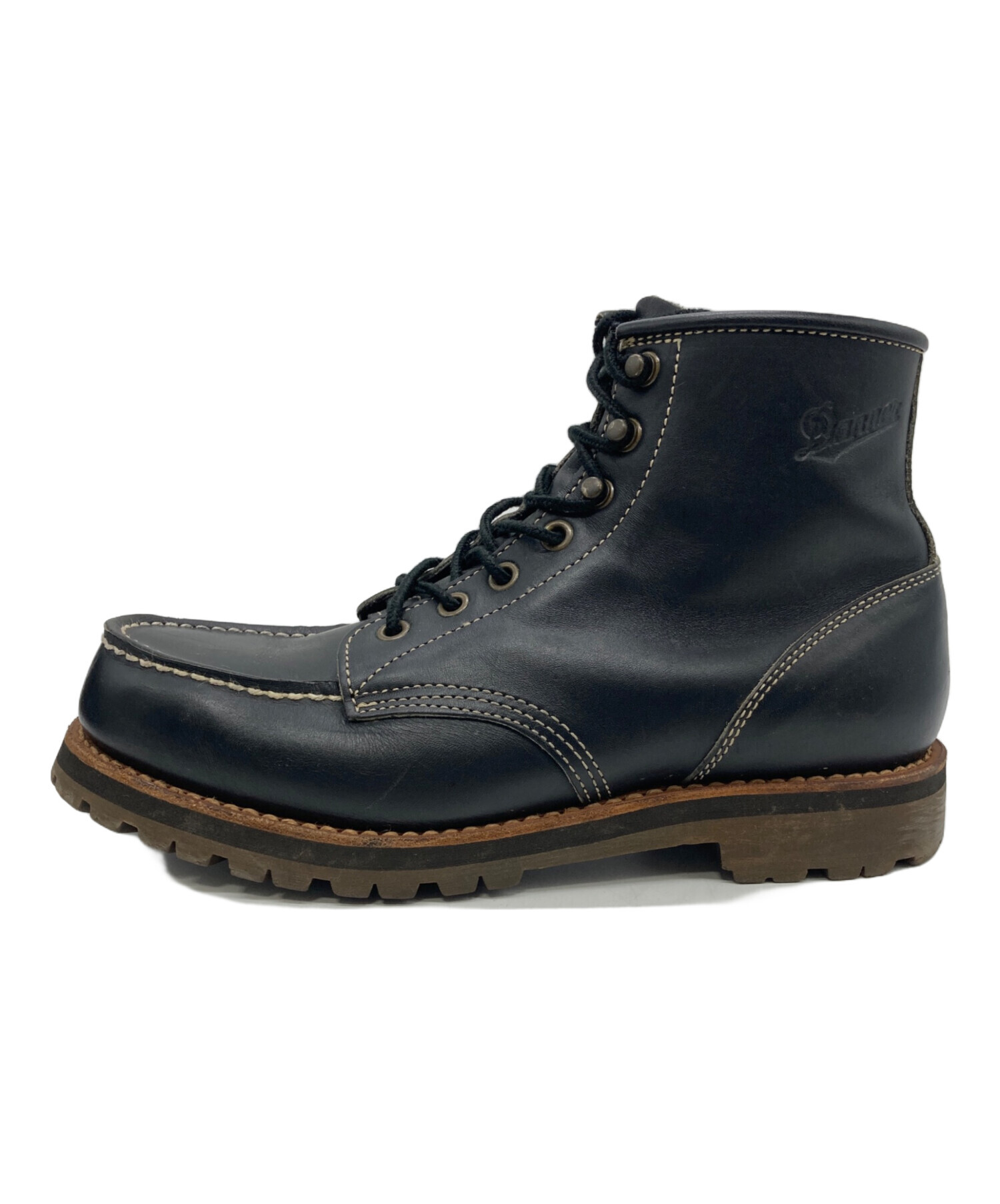 中古・古着通販】Danner (ダナー) ワークブーツ ブラック サイズ:6 1/2