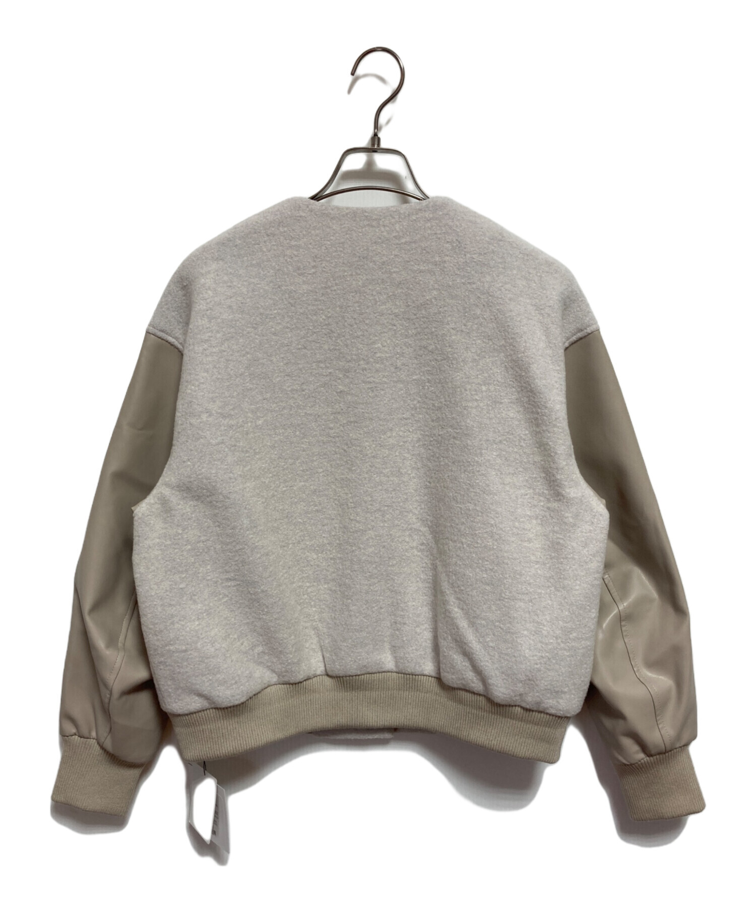 マイカアンドディール MICA&DEAL ウールジャケット ヒョウ柄 B1315