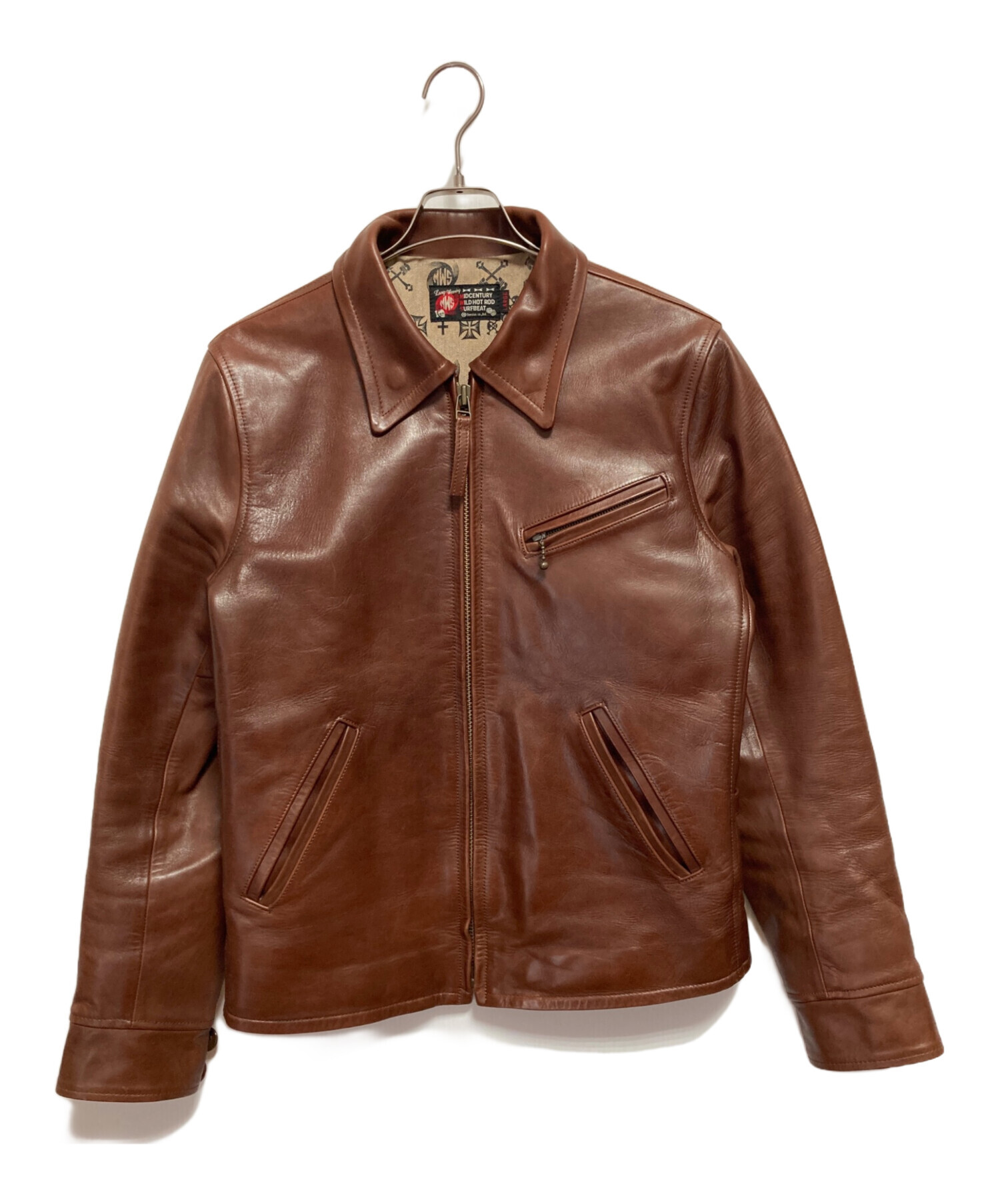 中古・古着通販】MWS (エムダブリューエス) シングルライダース