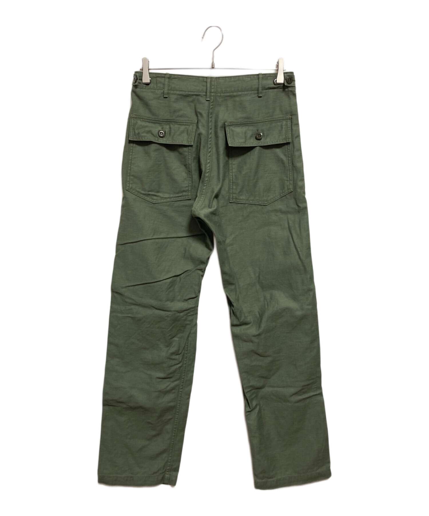 中古・古着通販】orslow (オアスロウ) ファティーグパンツ オリーブ 