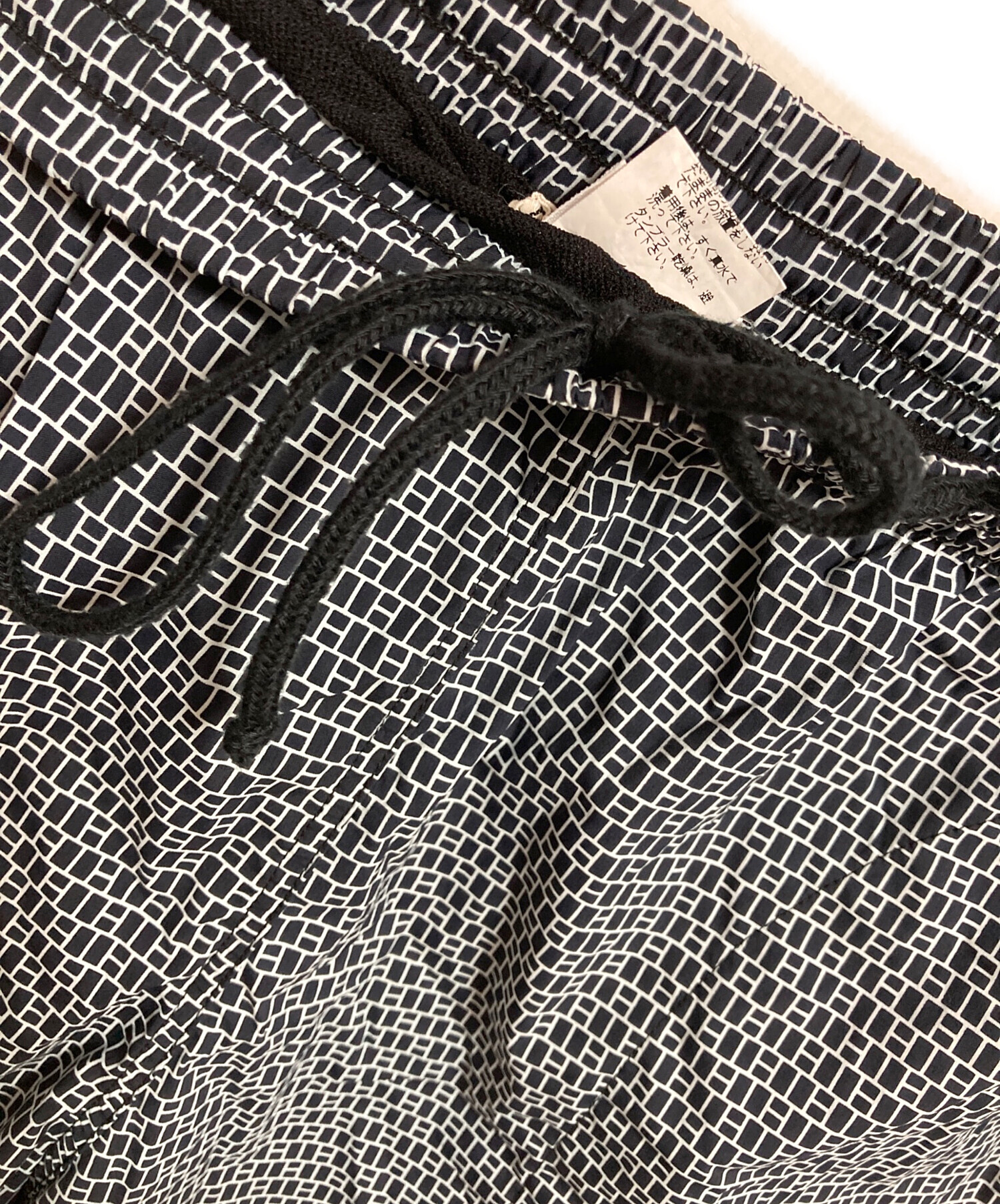 【未使用品】HERMESエルメス H柄 スイムショーツ ハーフパンツ 中古・古着通販】HERMES (エルメス) Hロゴスイムショーツ ブラック