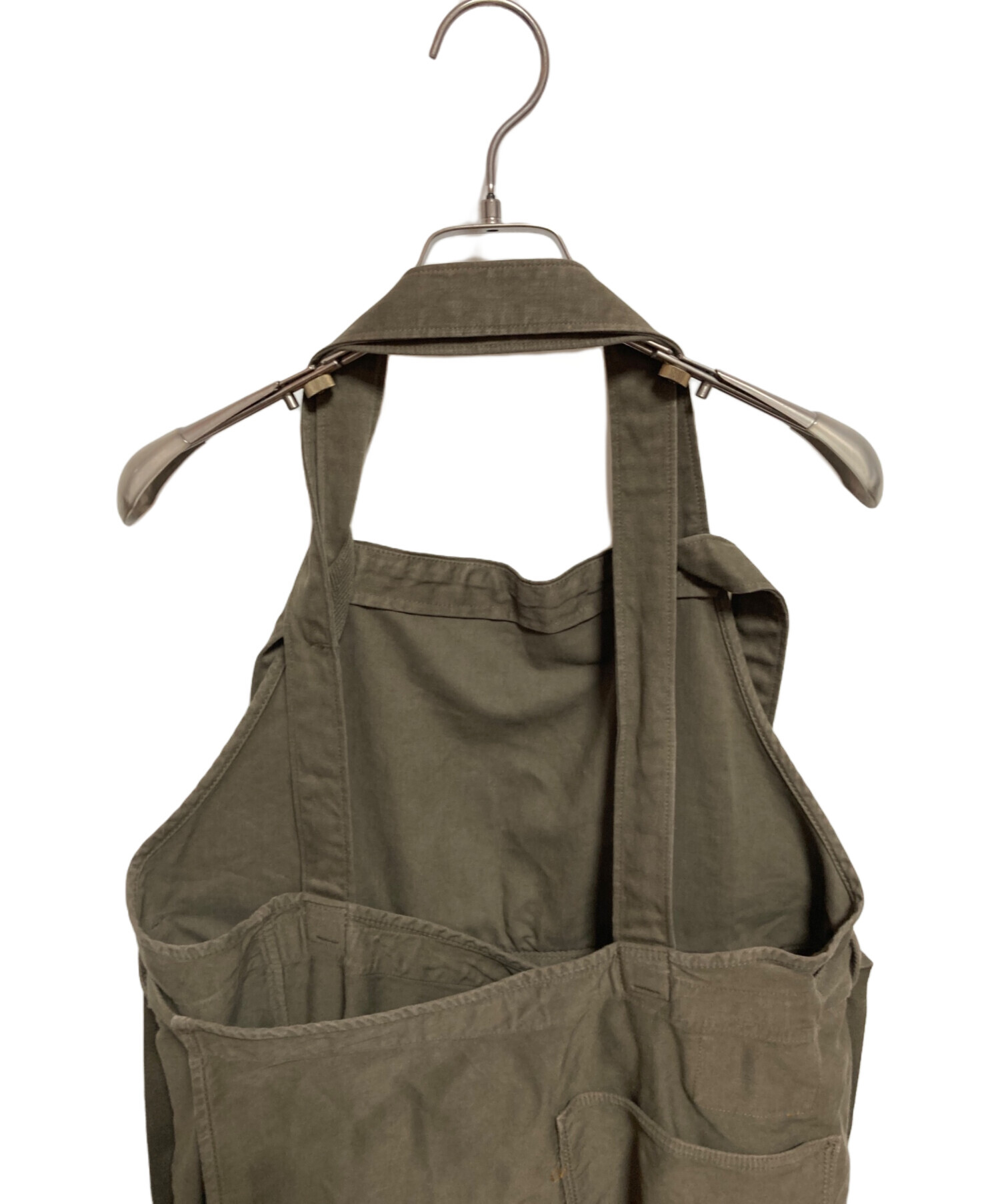 中古・古着通販】45rpm (45アールピーエム) 麦サテンのエプロン