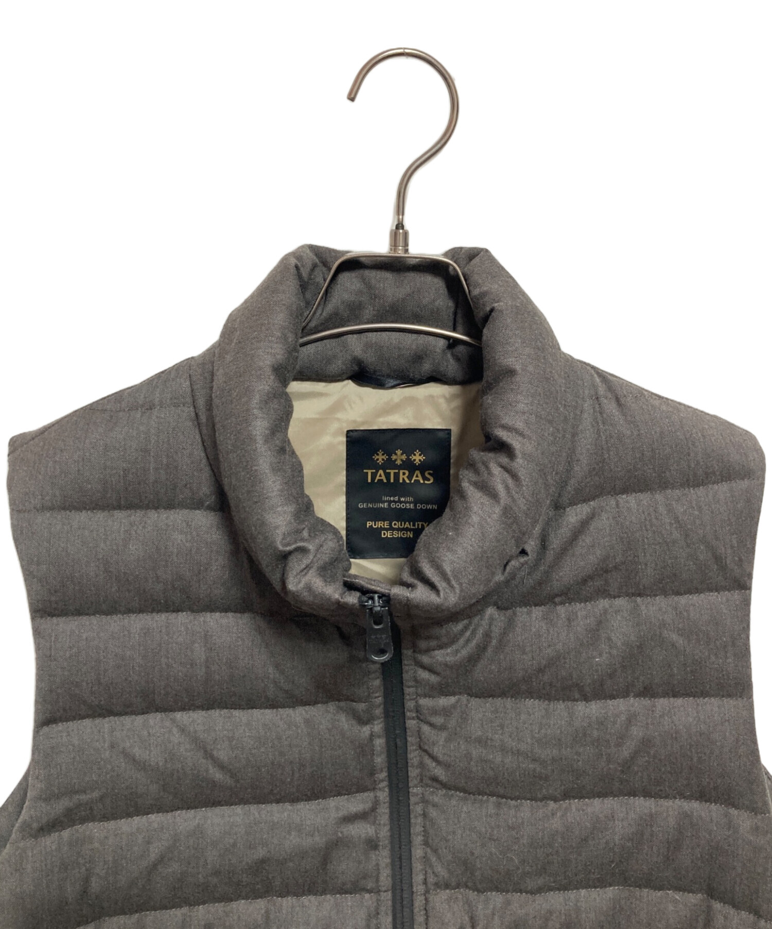中古・古着通販】TATRAS (タトラス) GIOCONDA ダウンベスト グレー