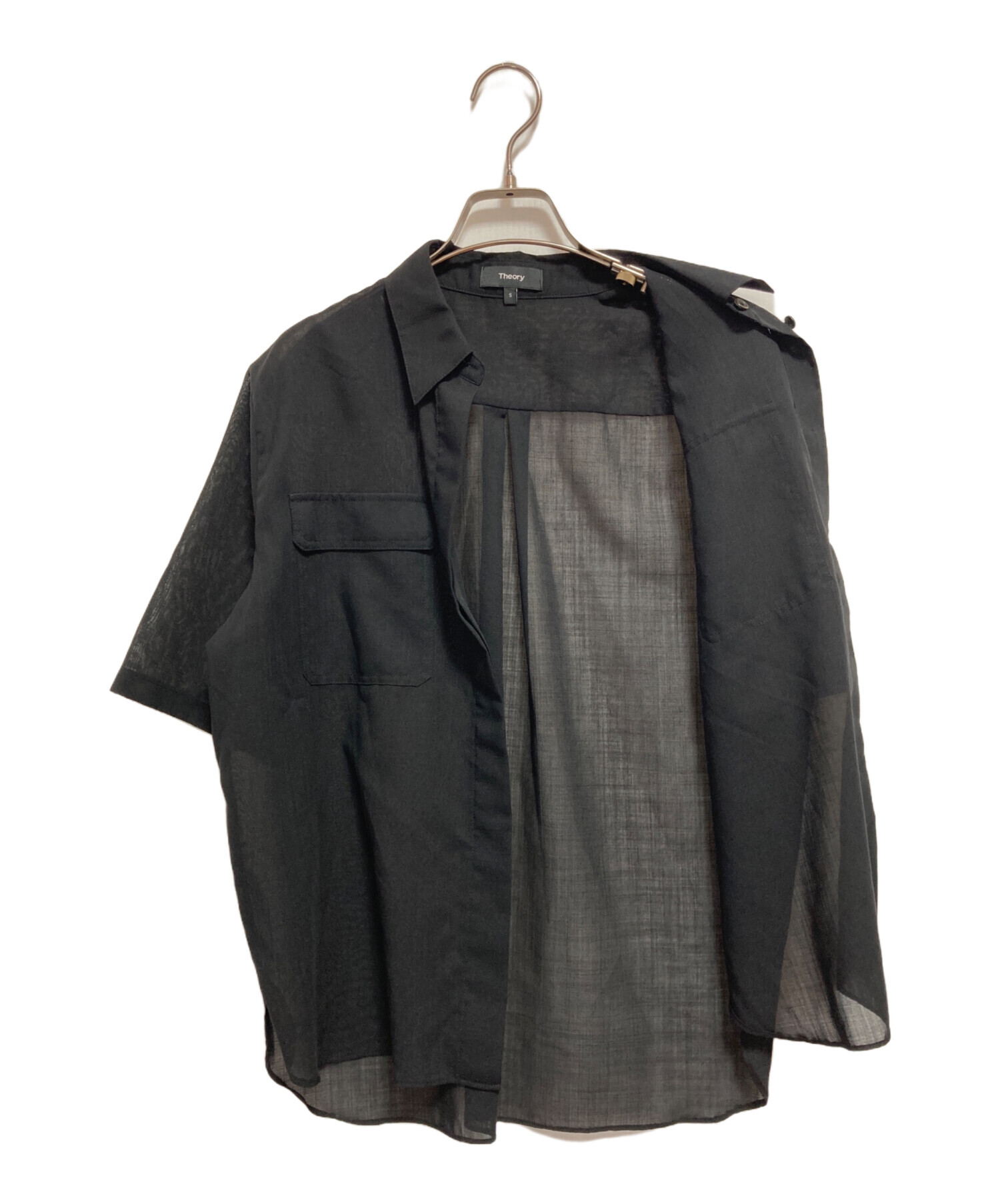 中古・古着通販】theory (セオリー) CHAMBRAY VOILE CLASSIC SHIRT