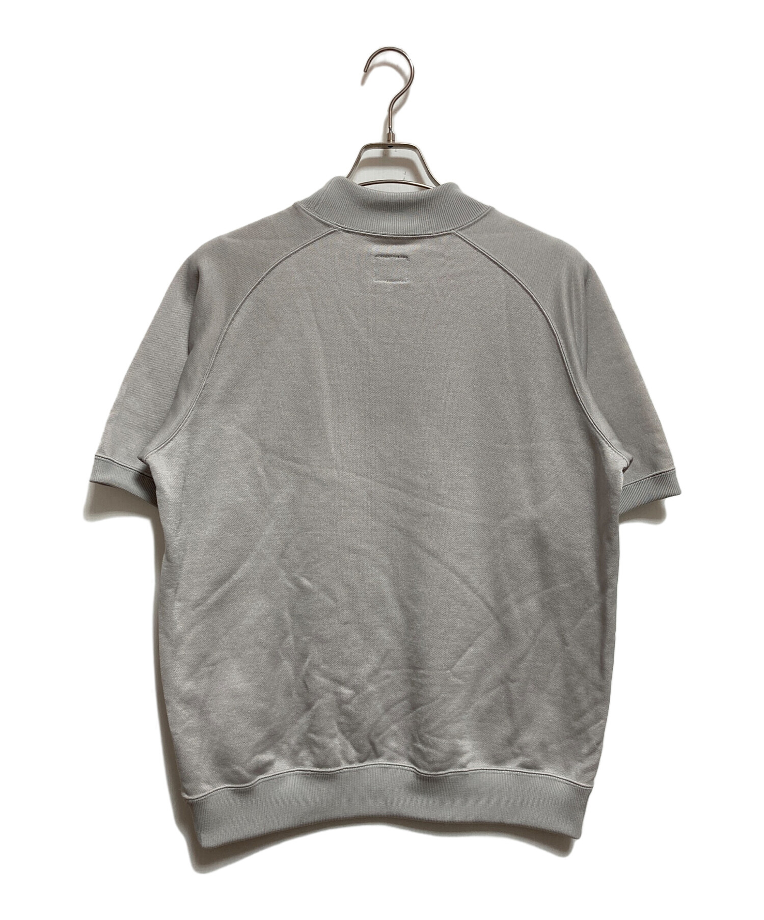 中古・古着通販】Needles (ニードルズ) S/S Mock Neck Tee グレー