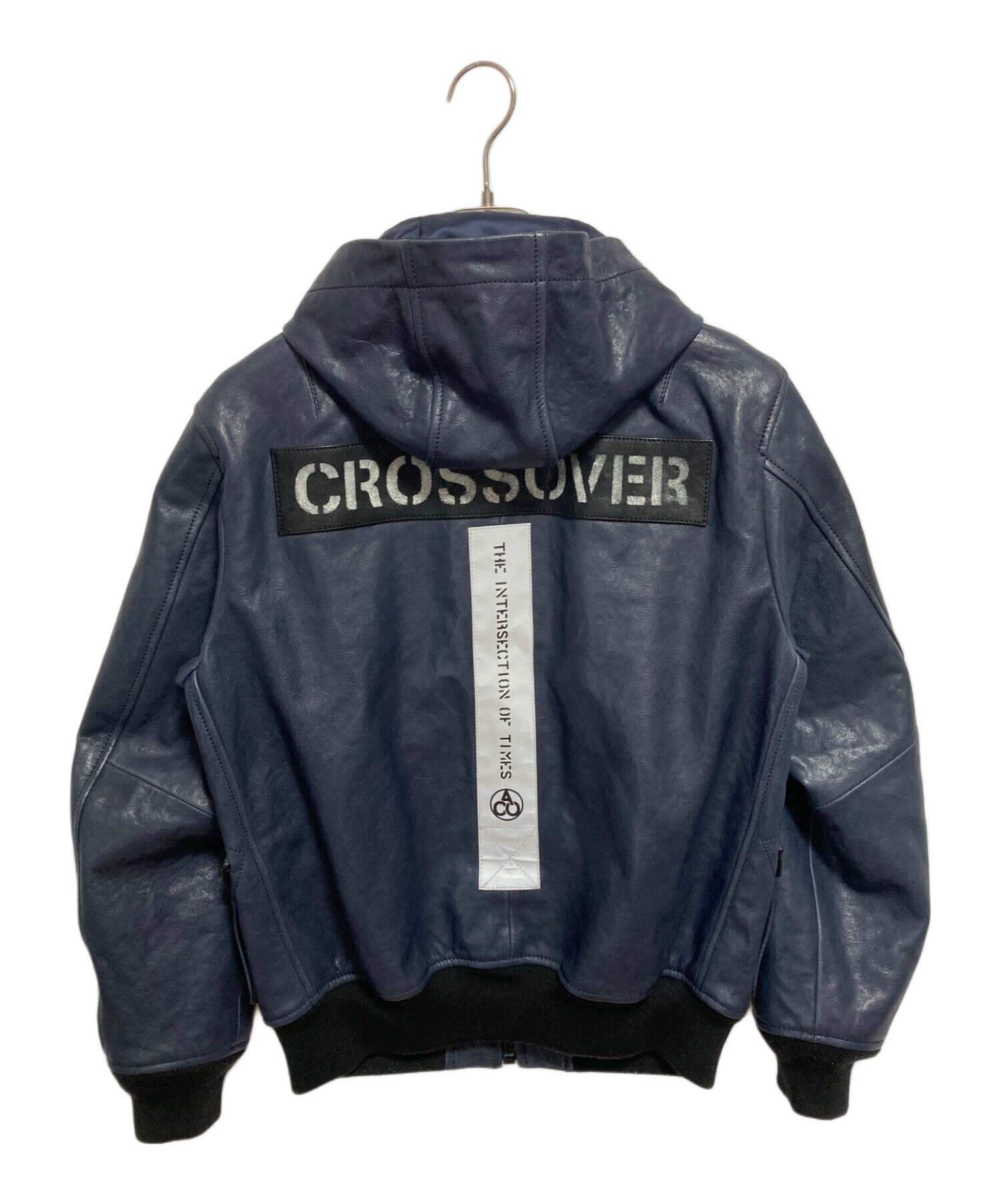 aco パーカー 中古・古着通販】AVIREX (アヴィレックス) ACO CROSSOVER LEATHER CWU