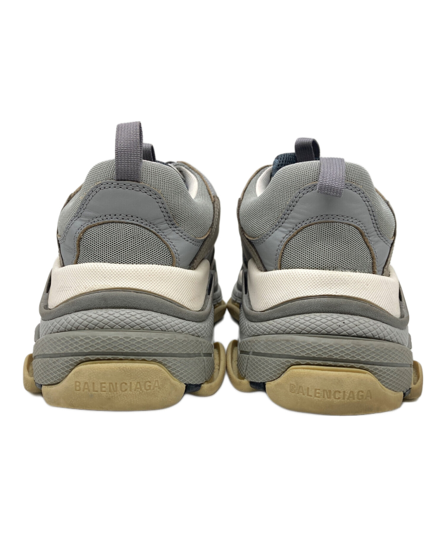 中古・古着通販】BALENCIAGA (バレンシアガ) TRIPLE S グレー サイズ