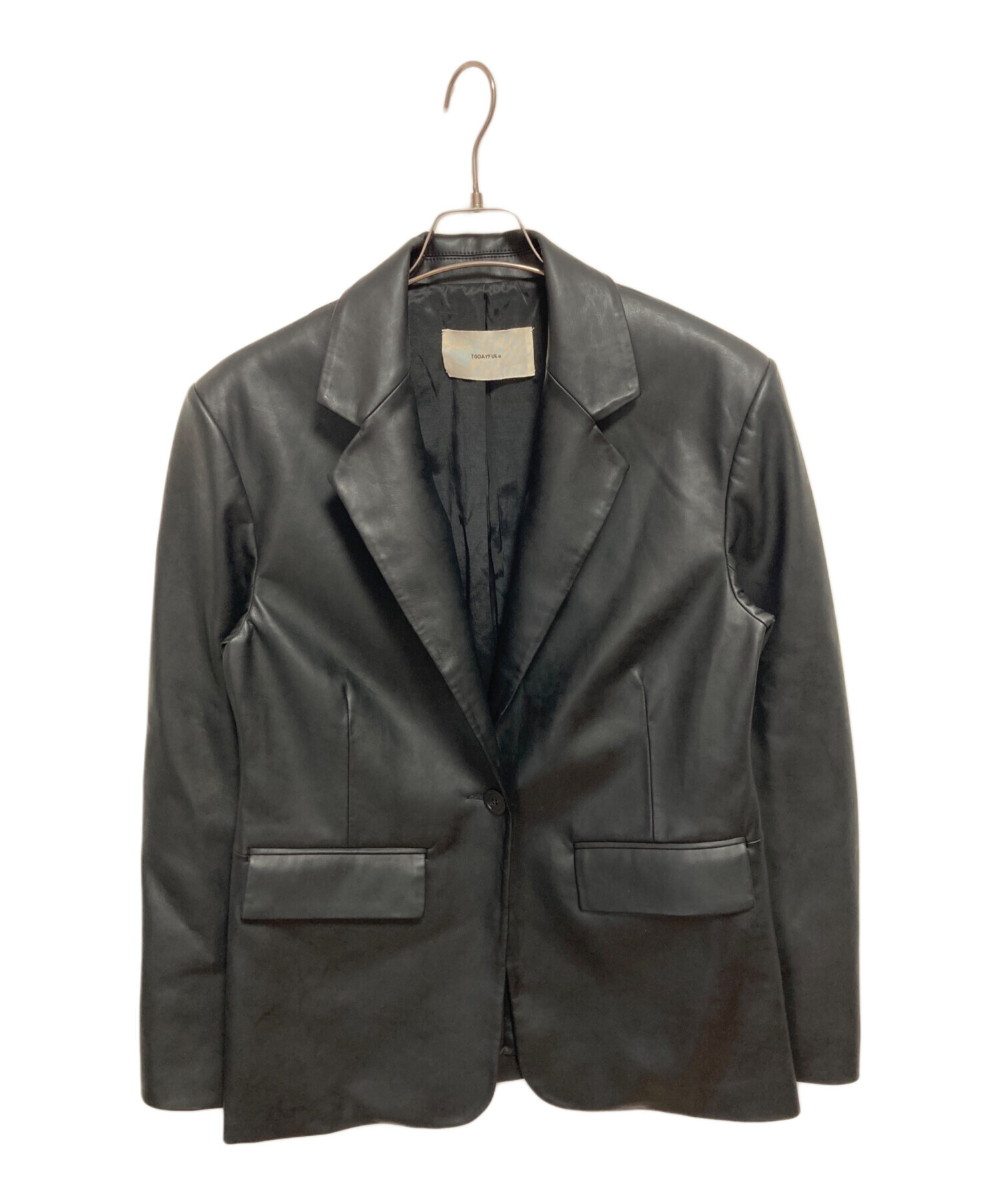 中古・古着通販】TODAYFUL (トゥデイフル) Ecoleather Tailored Jacket